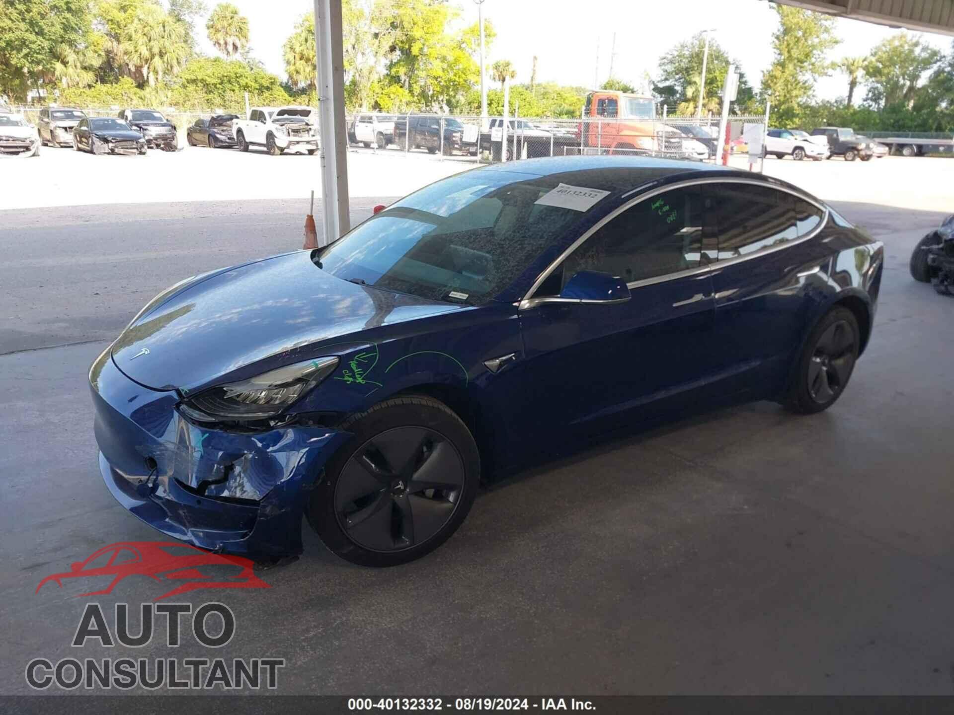 TESLA MODEL 3 2019 - 5YJ3E1EA1KF396806