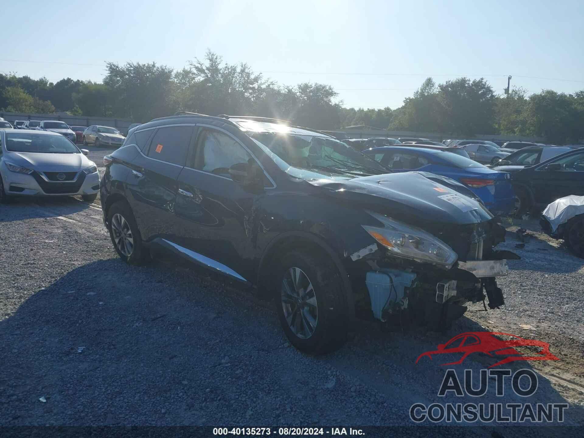 NISSAN MURANO 2017 - 5N1AZ2MG4HN136428