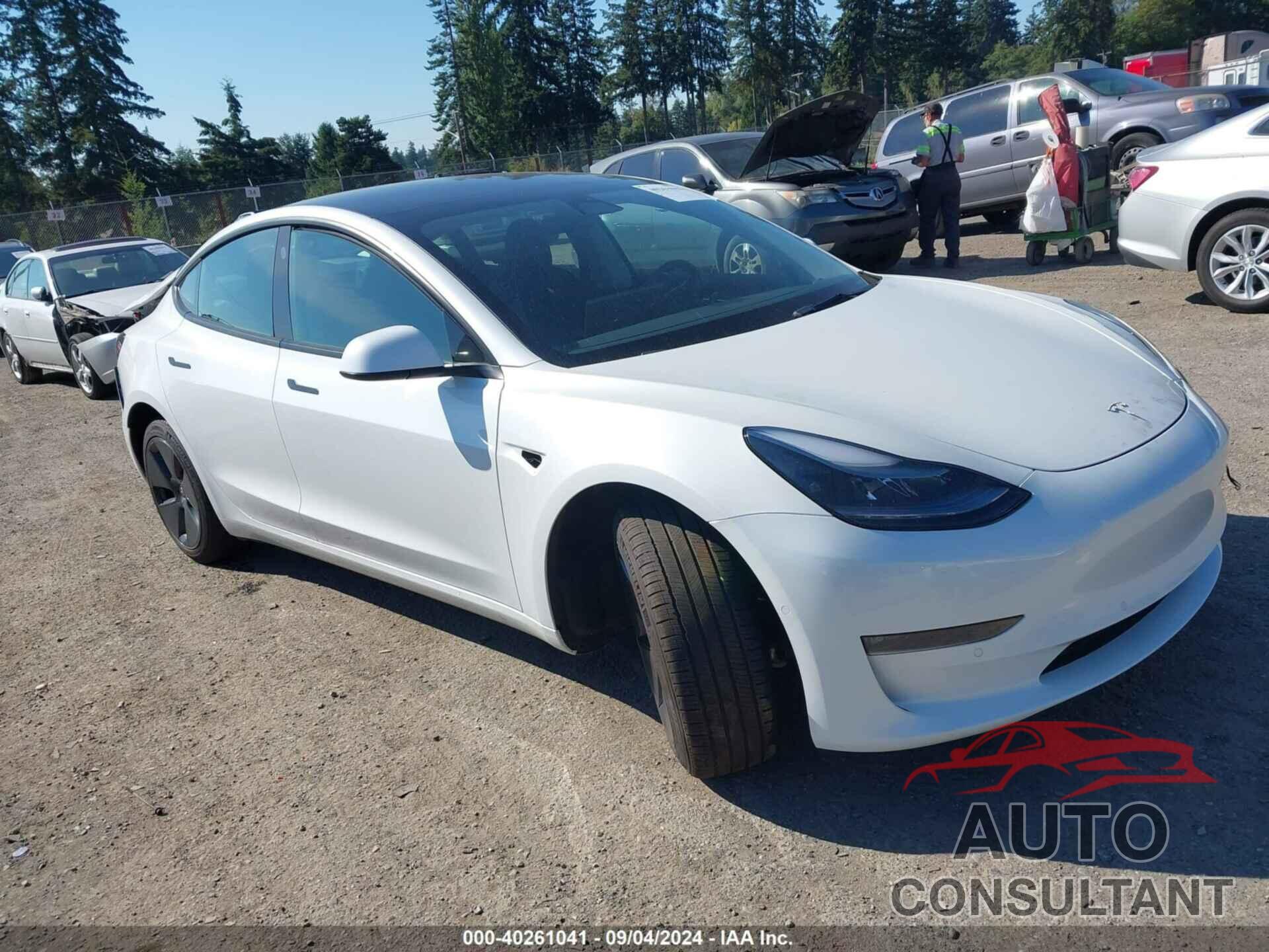 TESLA MODEL 3 2022 - 5YJ3E1EB4NF179117