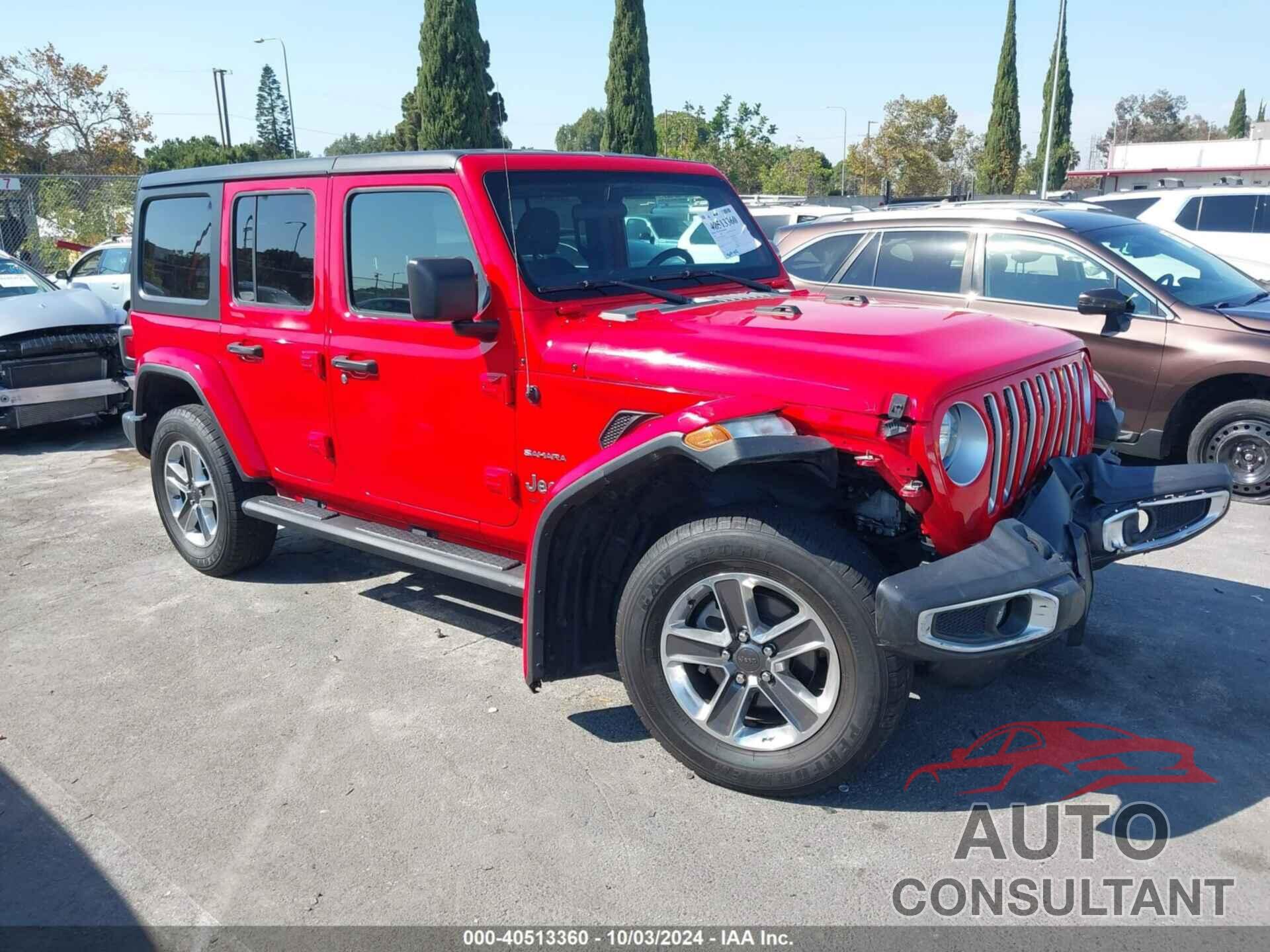 JEEP WRANGLER UNLIMITED 2021 - 1C4HJXEN1MW634790