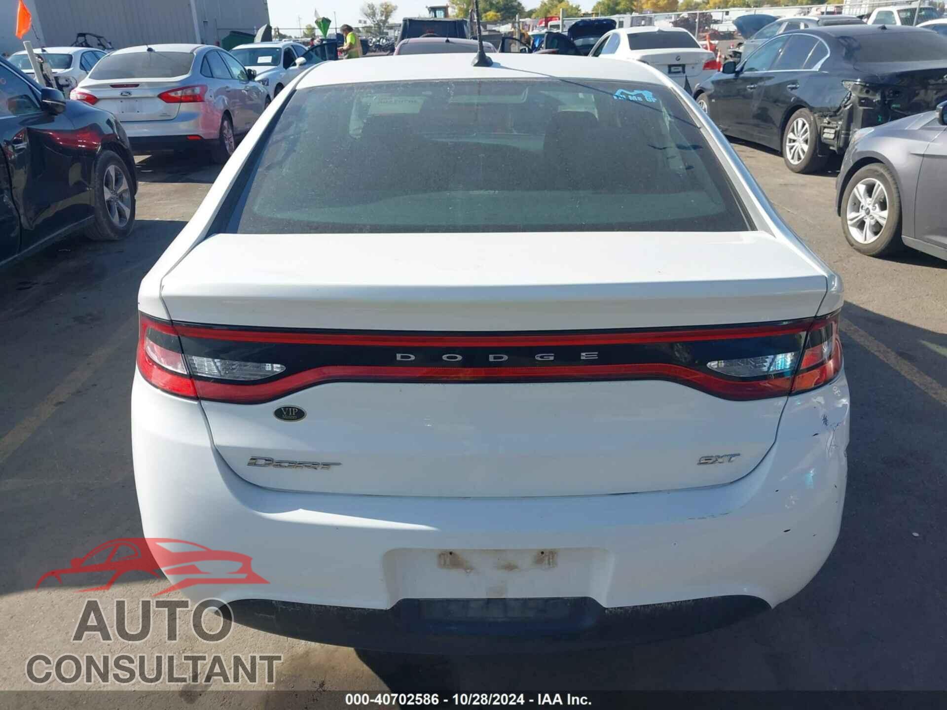 DODGE DART 2015 - 1C3CDFBB2FD265298