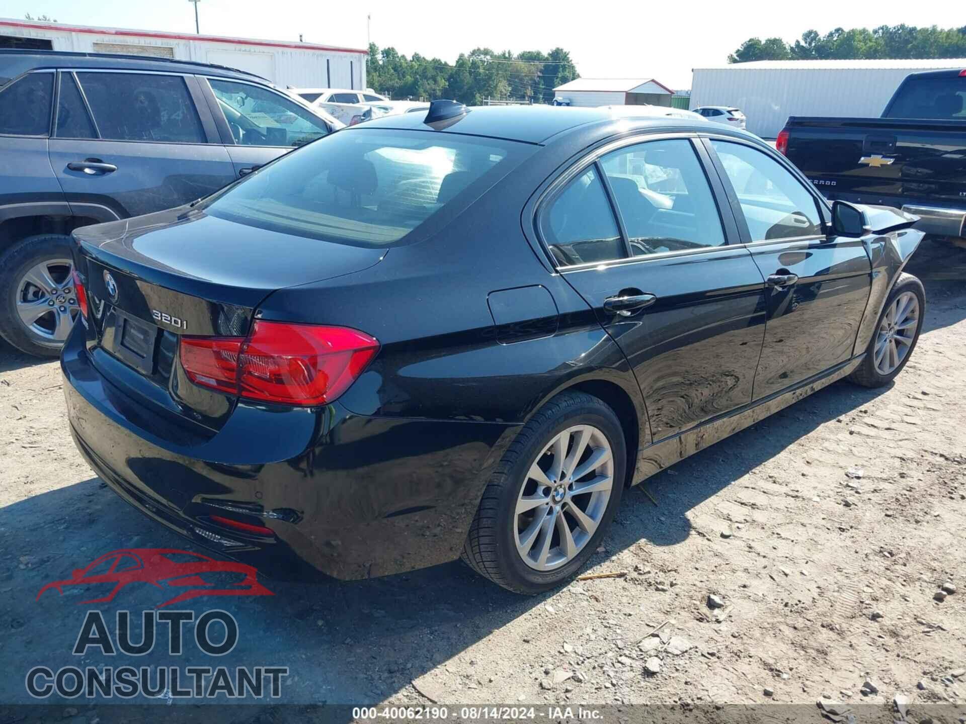 BMW 320I 2016 - WBA8E5G59GNU20935