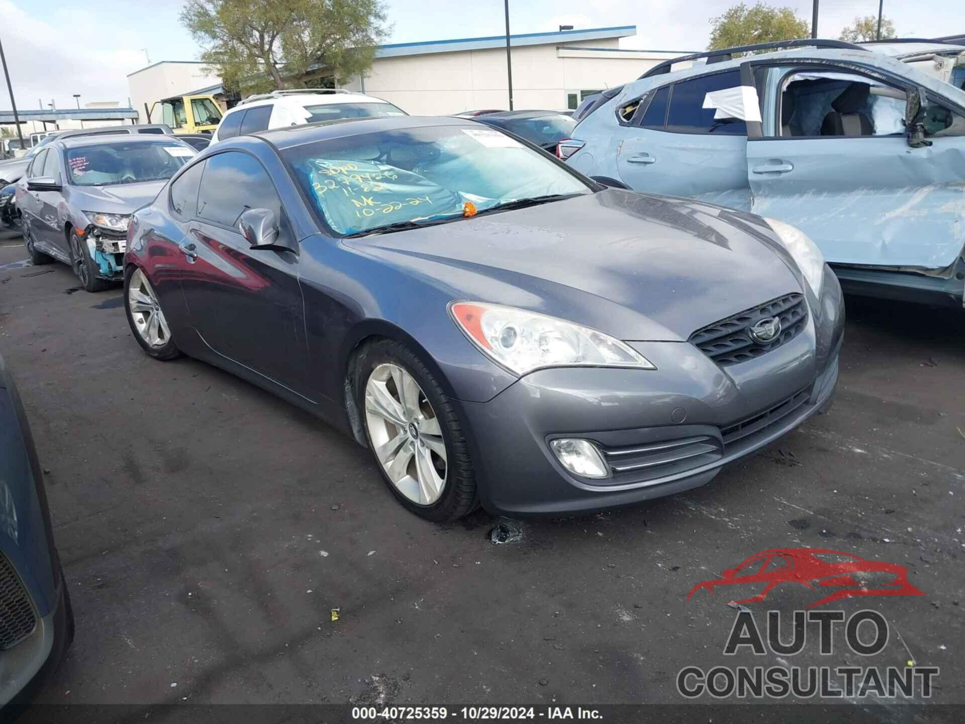 HYUNDAI GENESIS 2012 - KMHHU6KH8CU074742