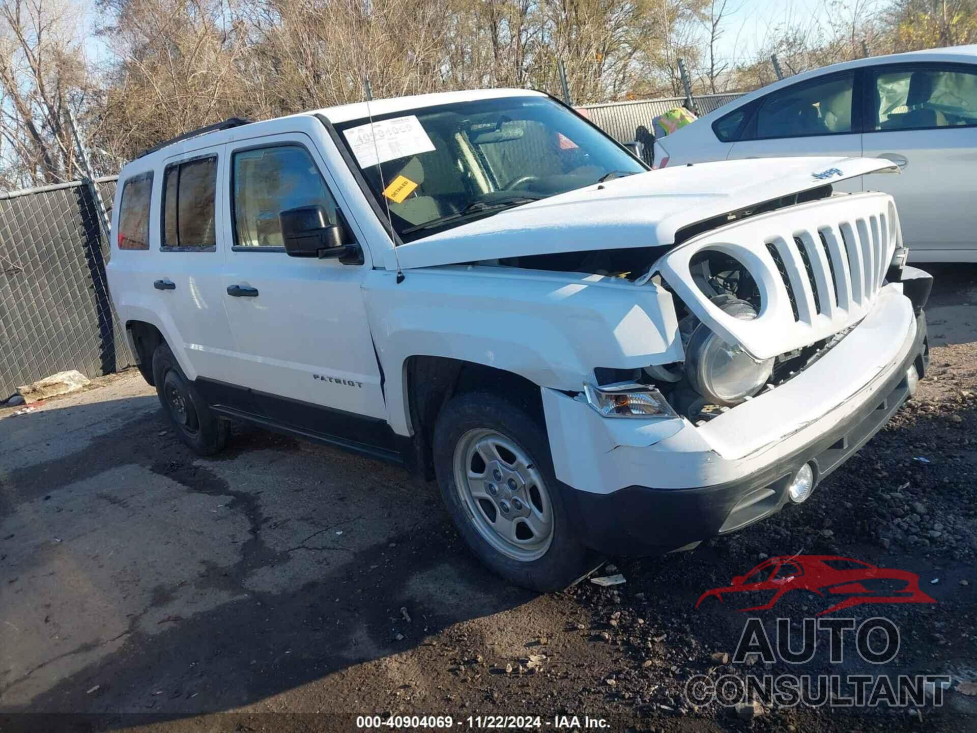JEEP PATRIOT 2012 - 1C4NJPBAXCD627299