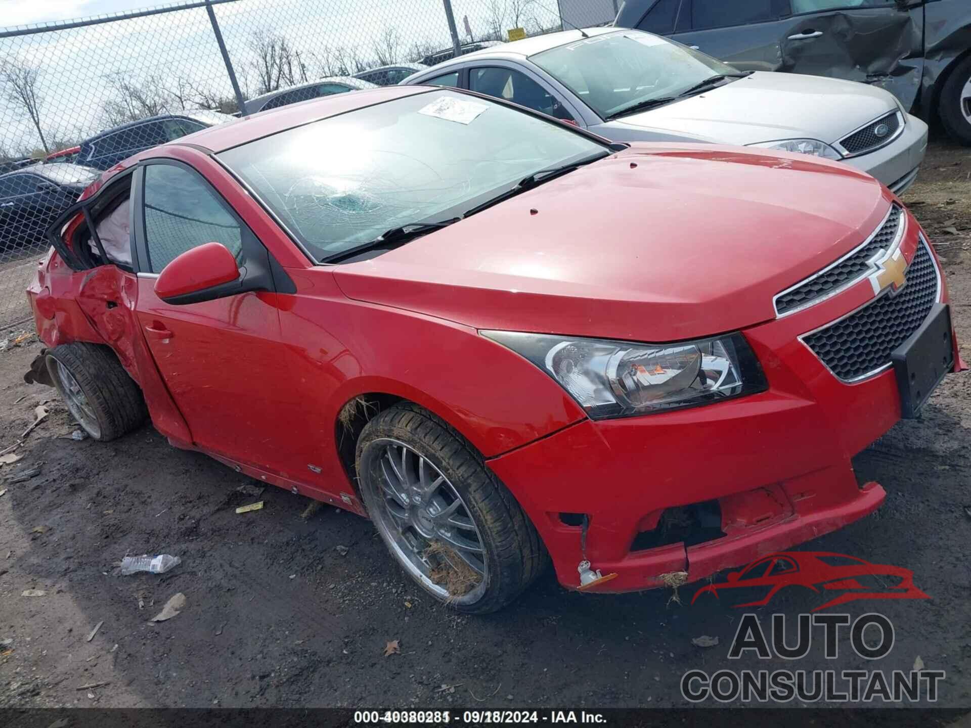 CHEVROLET CRUZE 2012 - 1G1PF5SC6C7196502