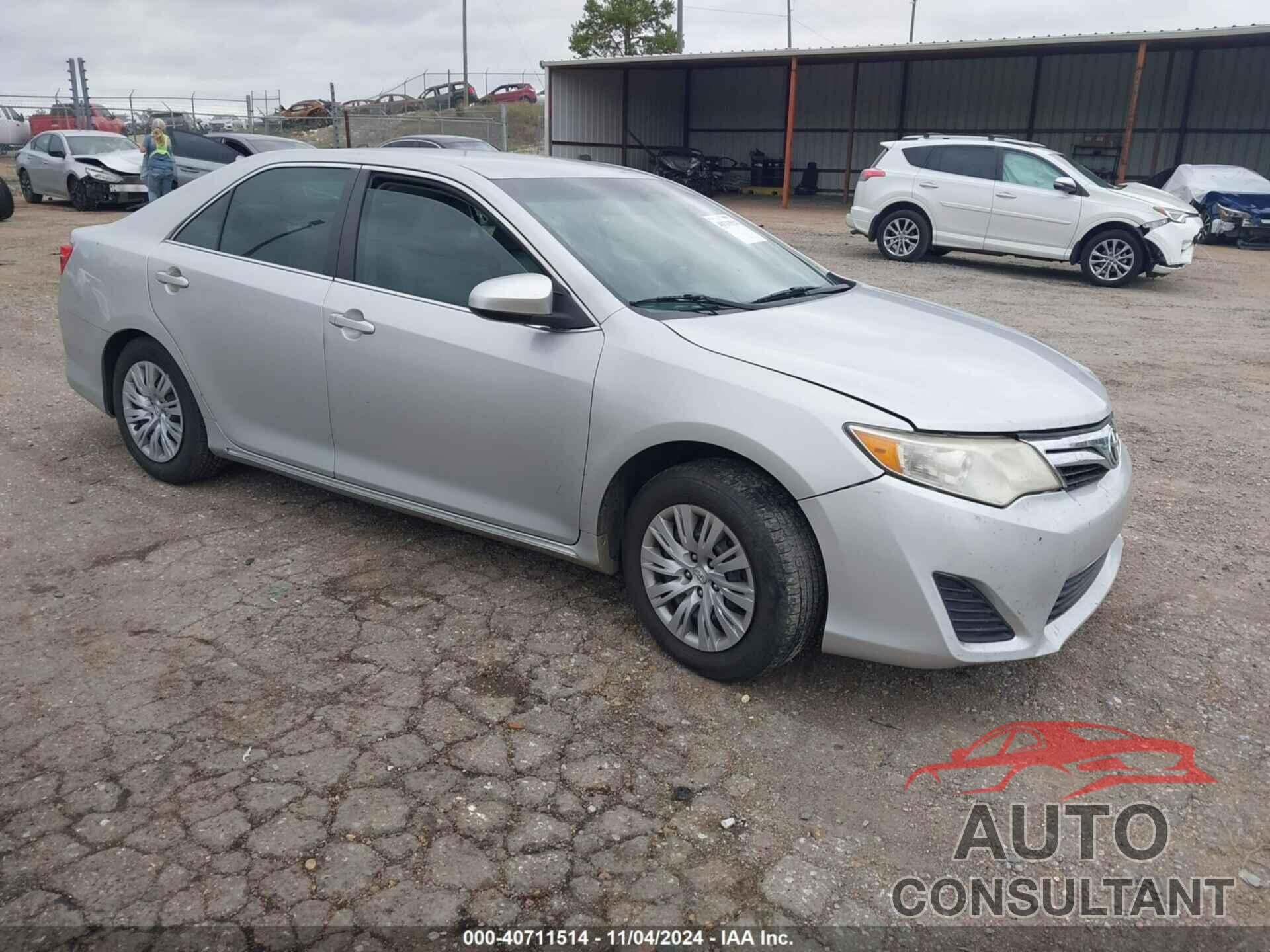 TOYOTA CAMRY 2012 - 4T1BF1FK5CU159949