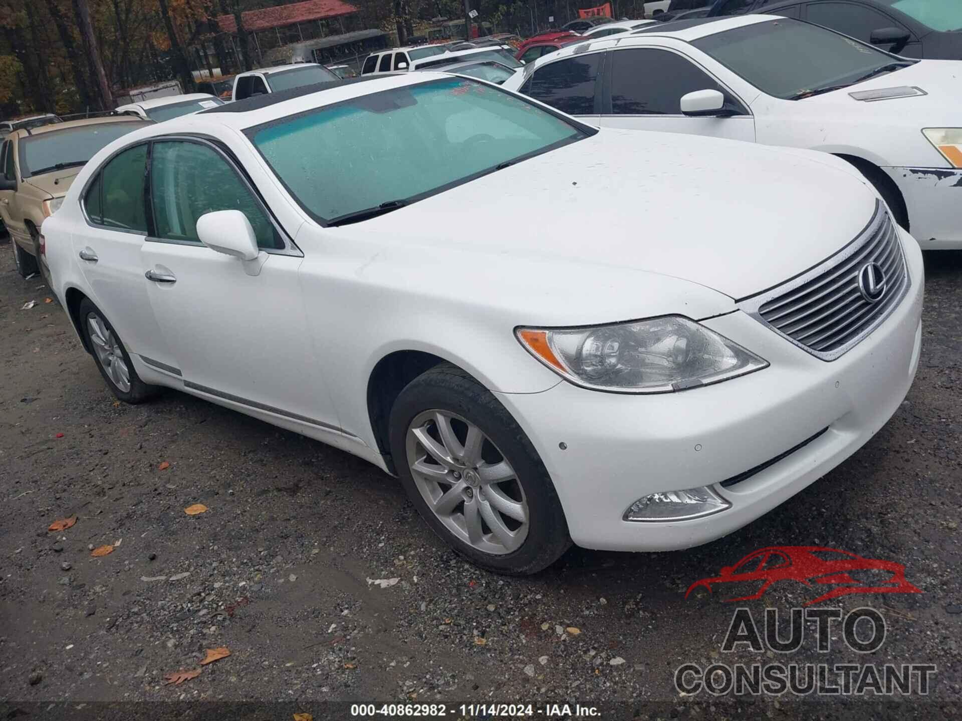 LEXUS LS 460 2009 - JTHBL46F495090237