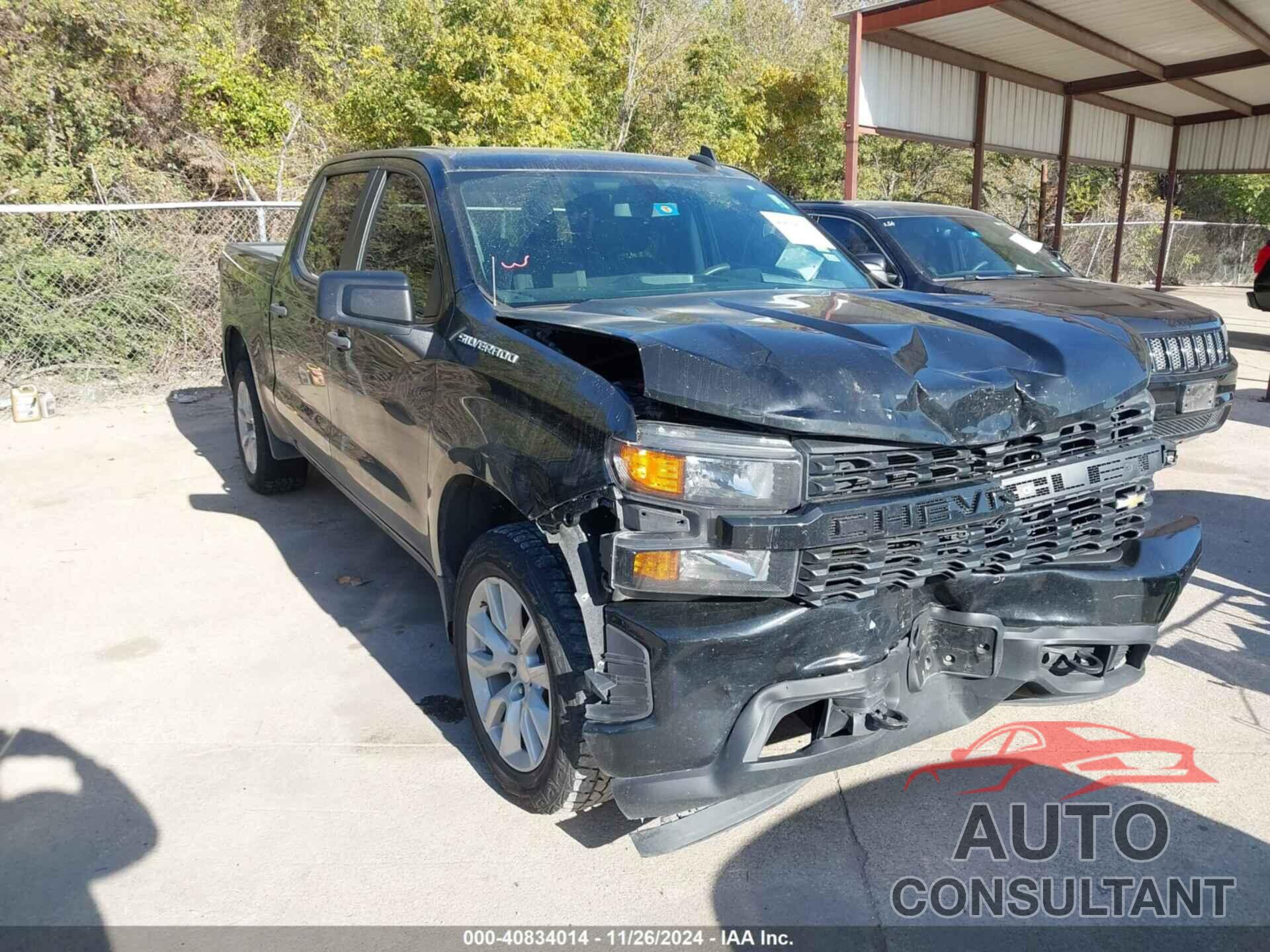 CHEVROLET SILVERADO 1500 2020 - 3GCPWBEH1LG376911