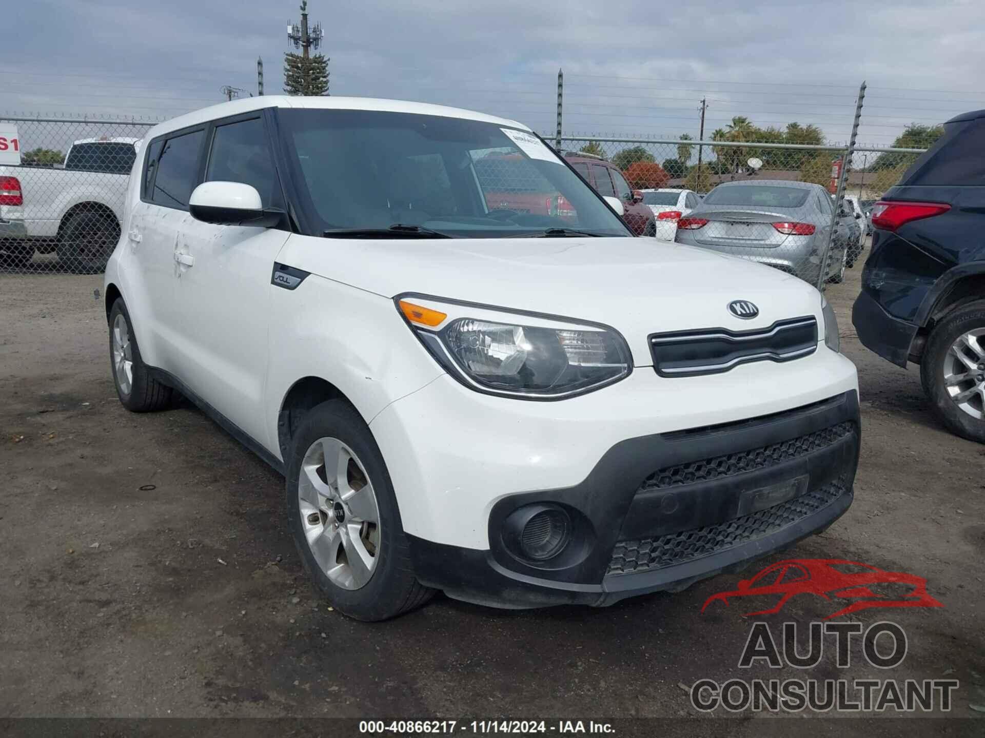 KIA SOUL 2019 - KNDJN2A2XK7661174