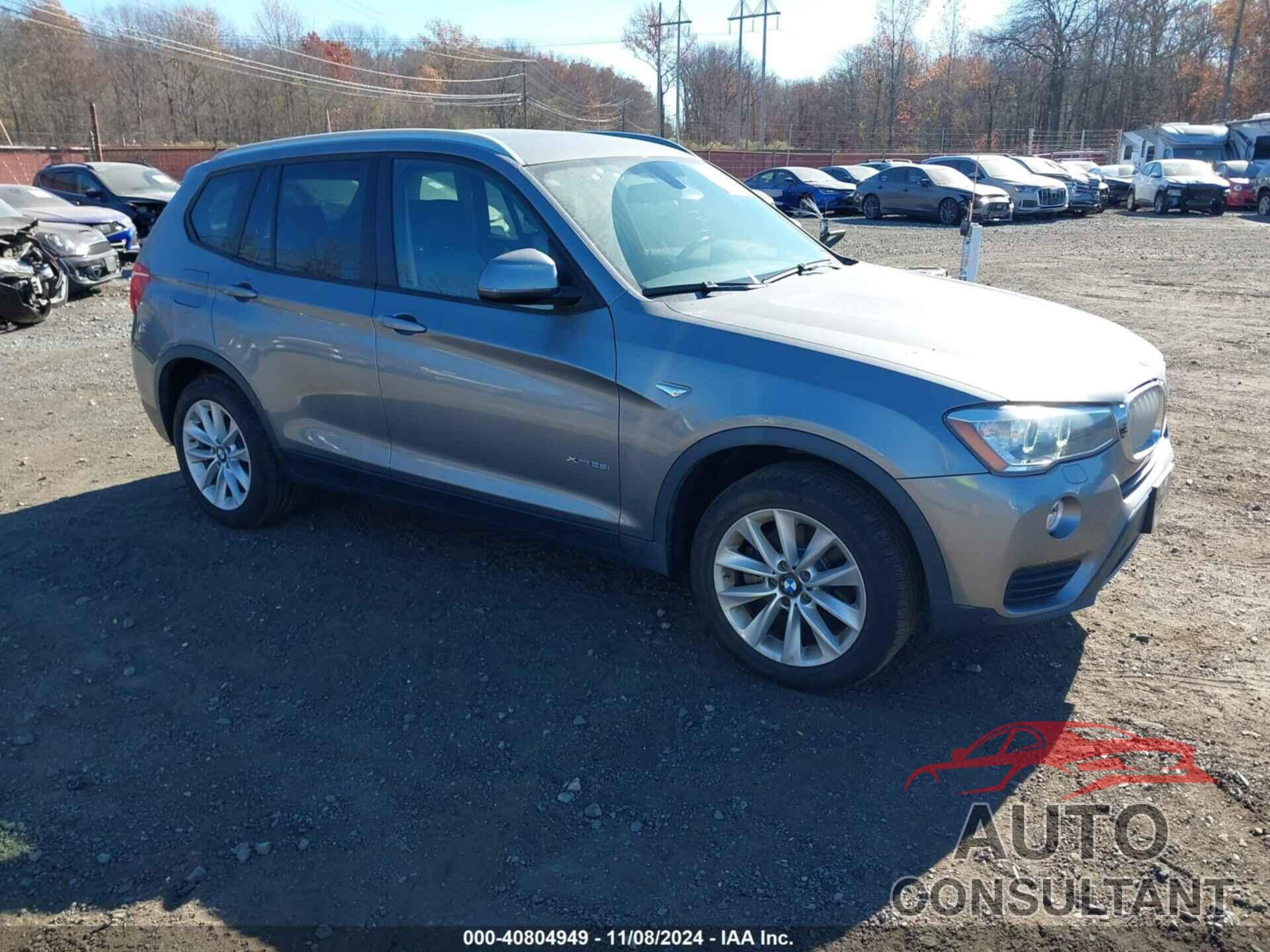 BMW X3 2017 - 5UXWX9C51H0D98558