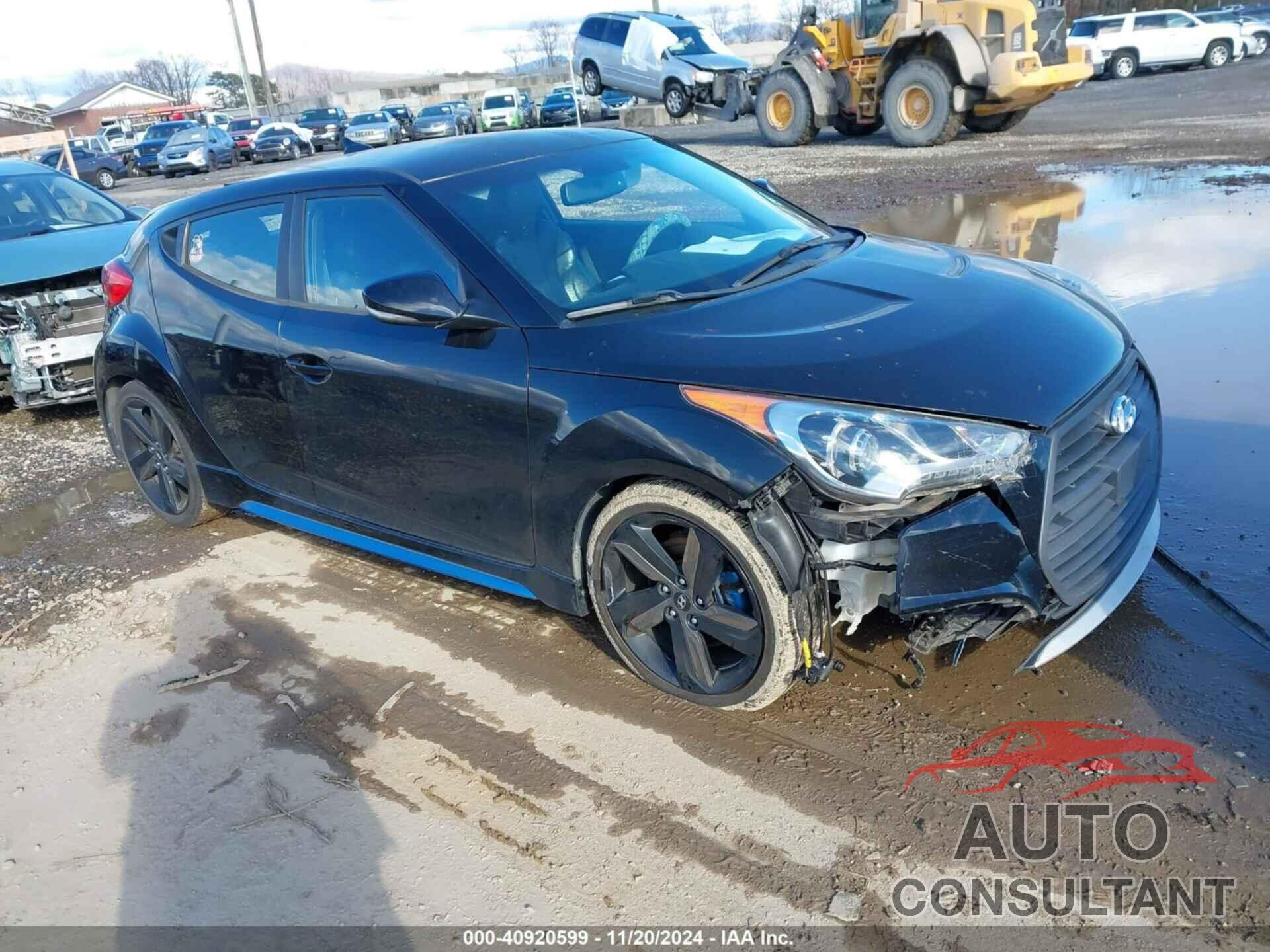 HYUNDAI VELOSTER 2014 - KMHTC6AE9EU195920