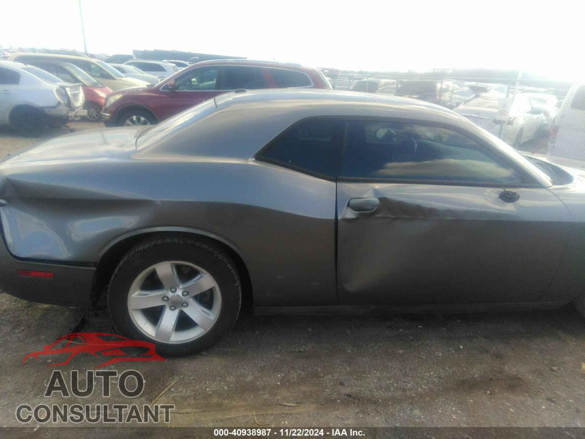 DODGE CHALLENGER 2012 - 2C3CDYAG9CH155453