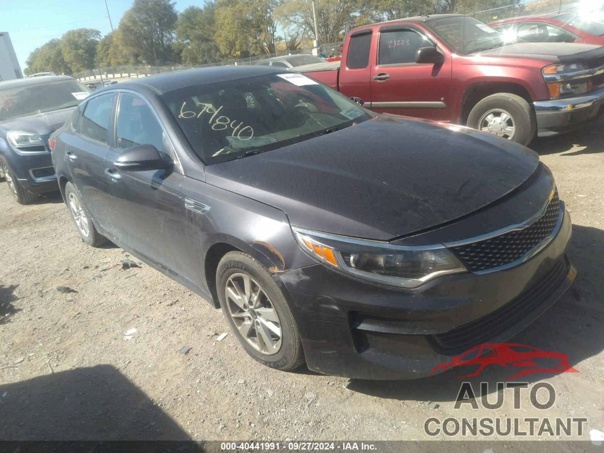 KIA OPTIMA 2017 - KNAGT4L37H5179264