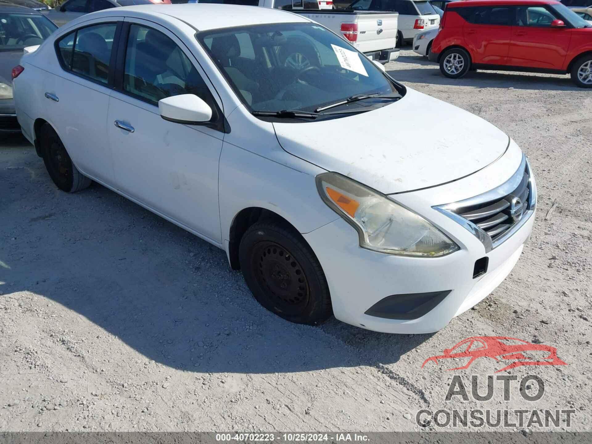 NISSAN VERSA 2015 - 3N1CN7AP0FL851264