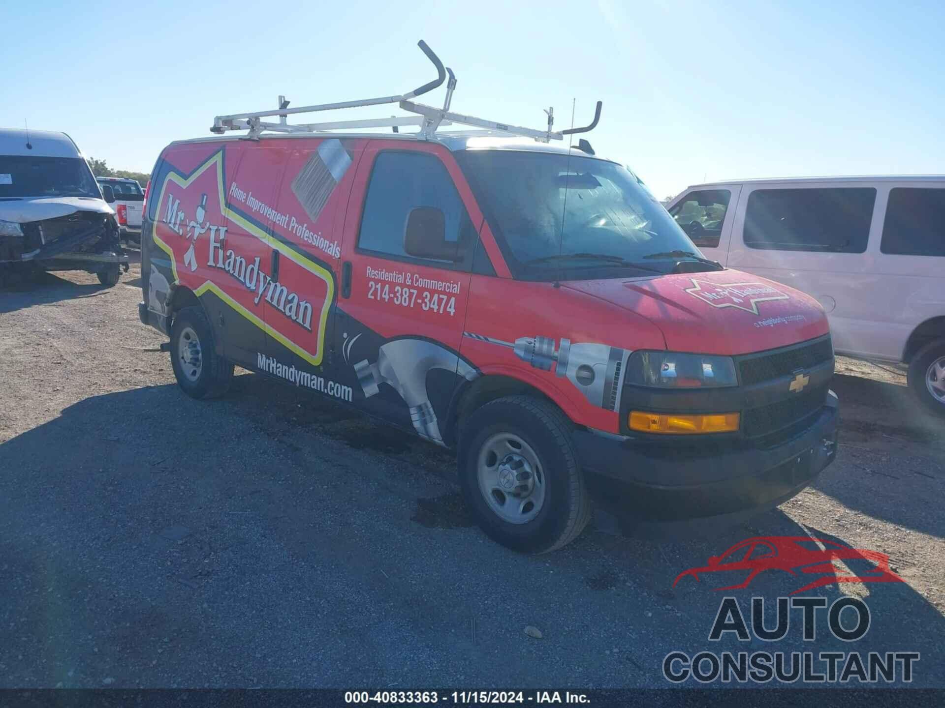 CHEVROLET EXPRESS CARGO 2021 - 1GCWGAFP4M1250812