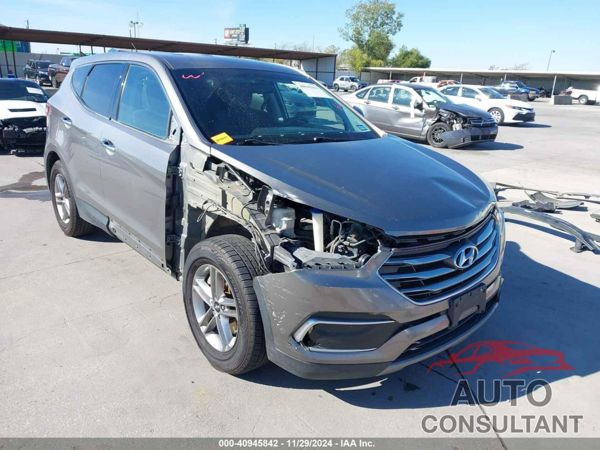 HYUNDAI SANTA FE SPORT 2018 - 5NMZT3LB8JH062230