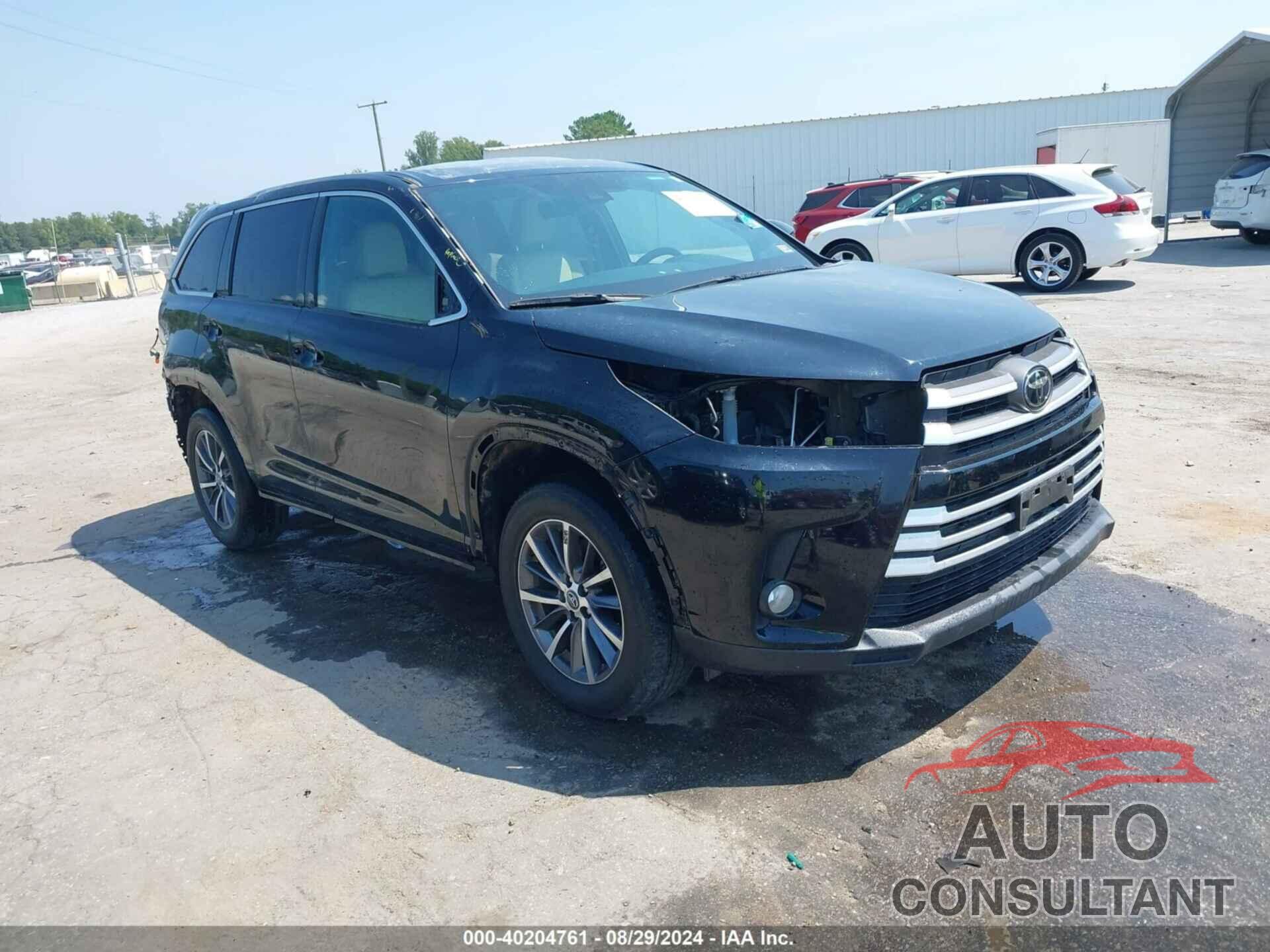 TOYOTA HIGHLANDER 2019 - 5TDJZRFH5KS945571