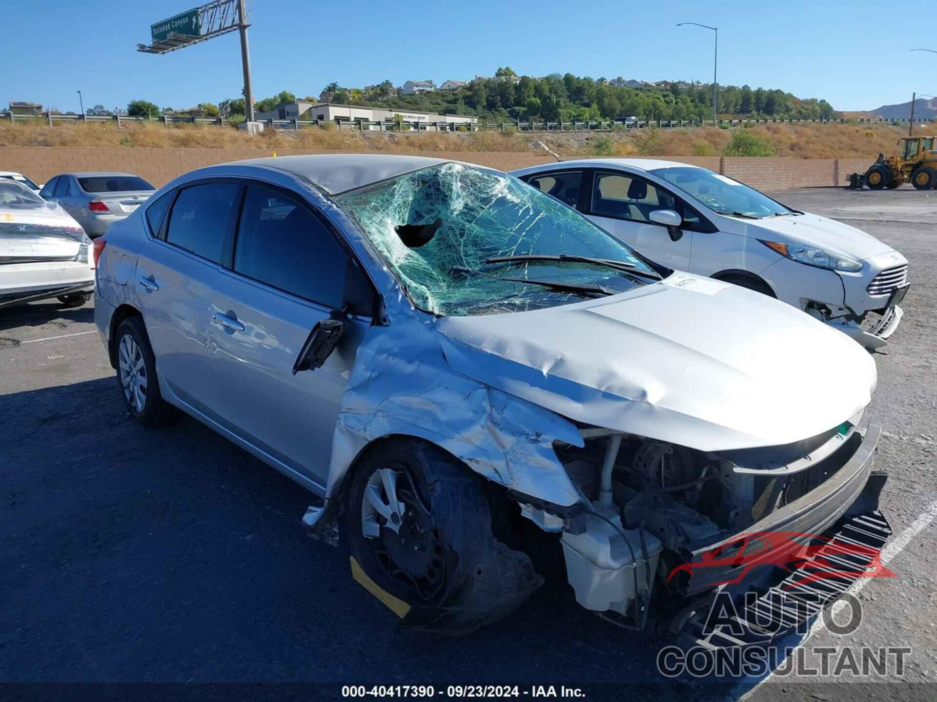 NISSAN SENTRA 2016 - 3N1AB7AP5GY257225