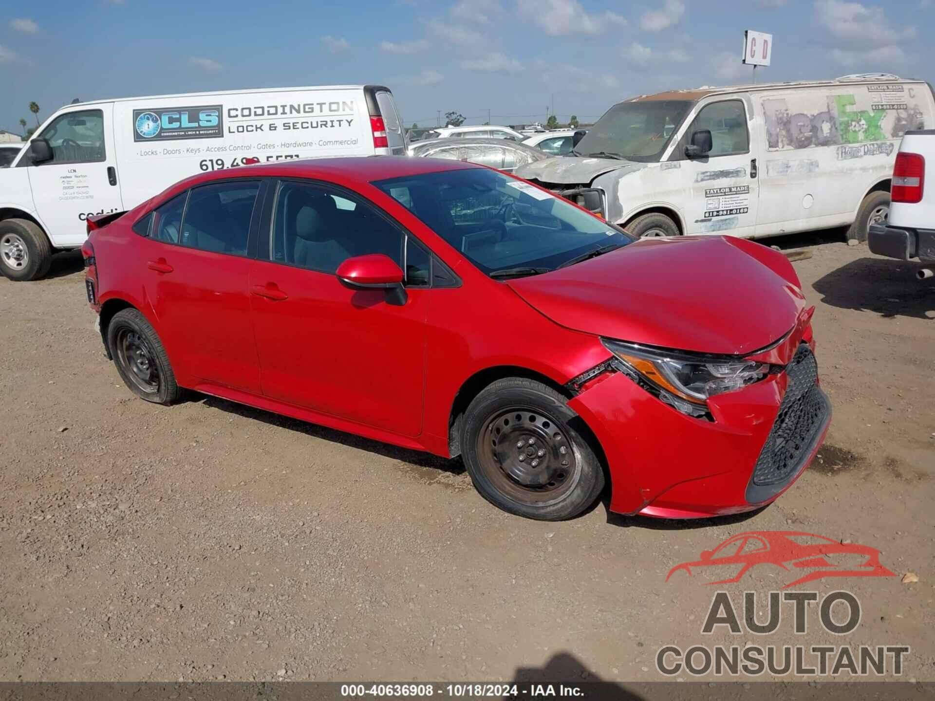 TOYOTA COROLLA 2021 - 5YFEPMAE5MP224587