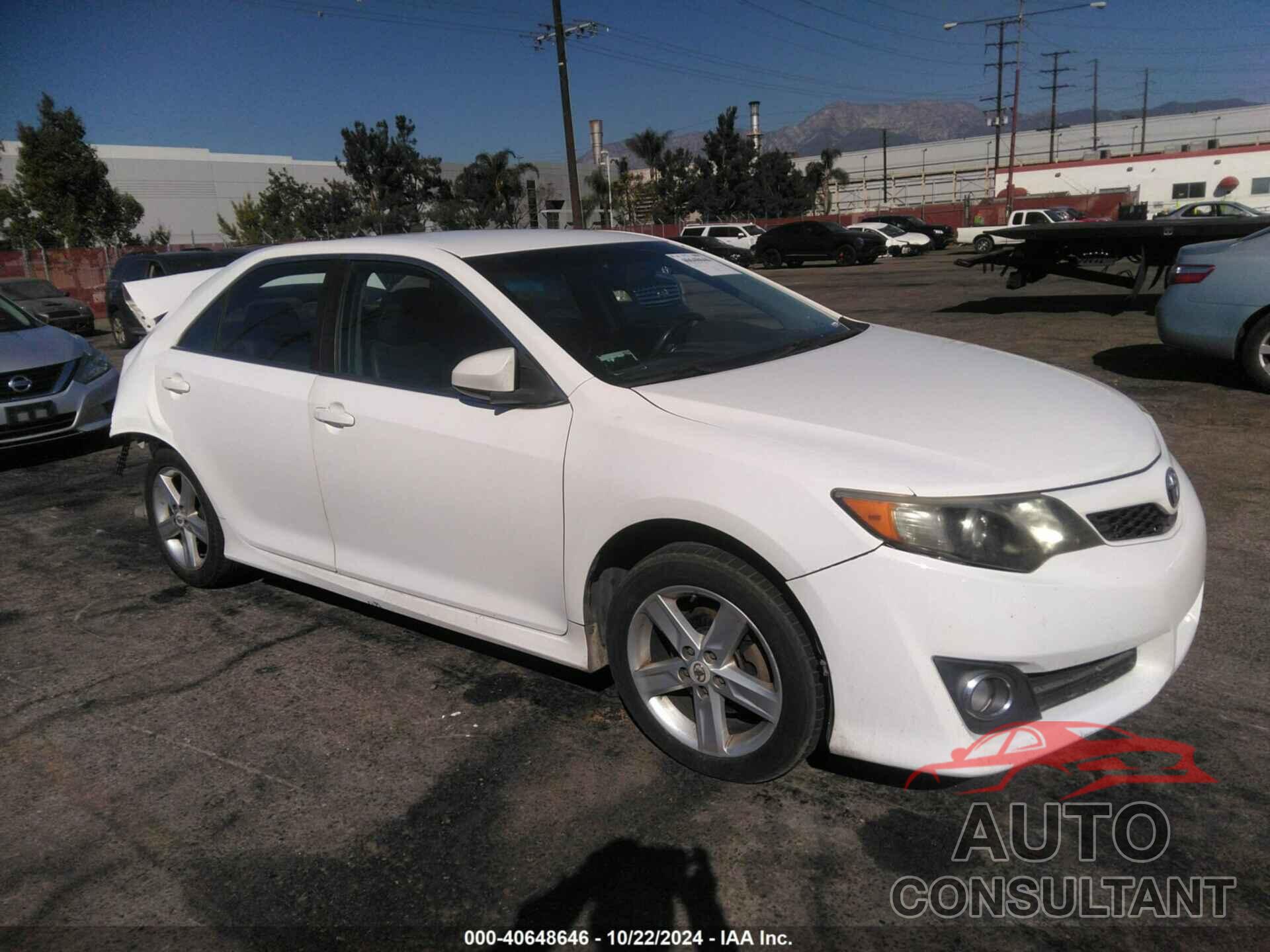 TOYOTA CAMRY 2012 - 4T1BF1FK8CU573744