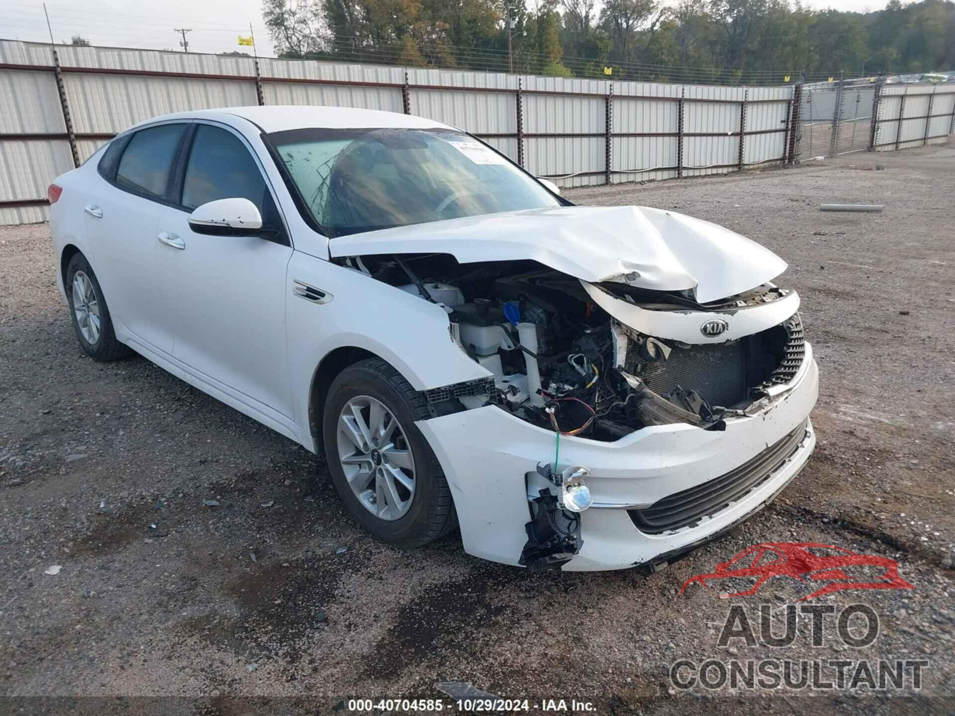 KIA OPTIMA 2018 - 5XXGT4L37JG236082