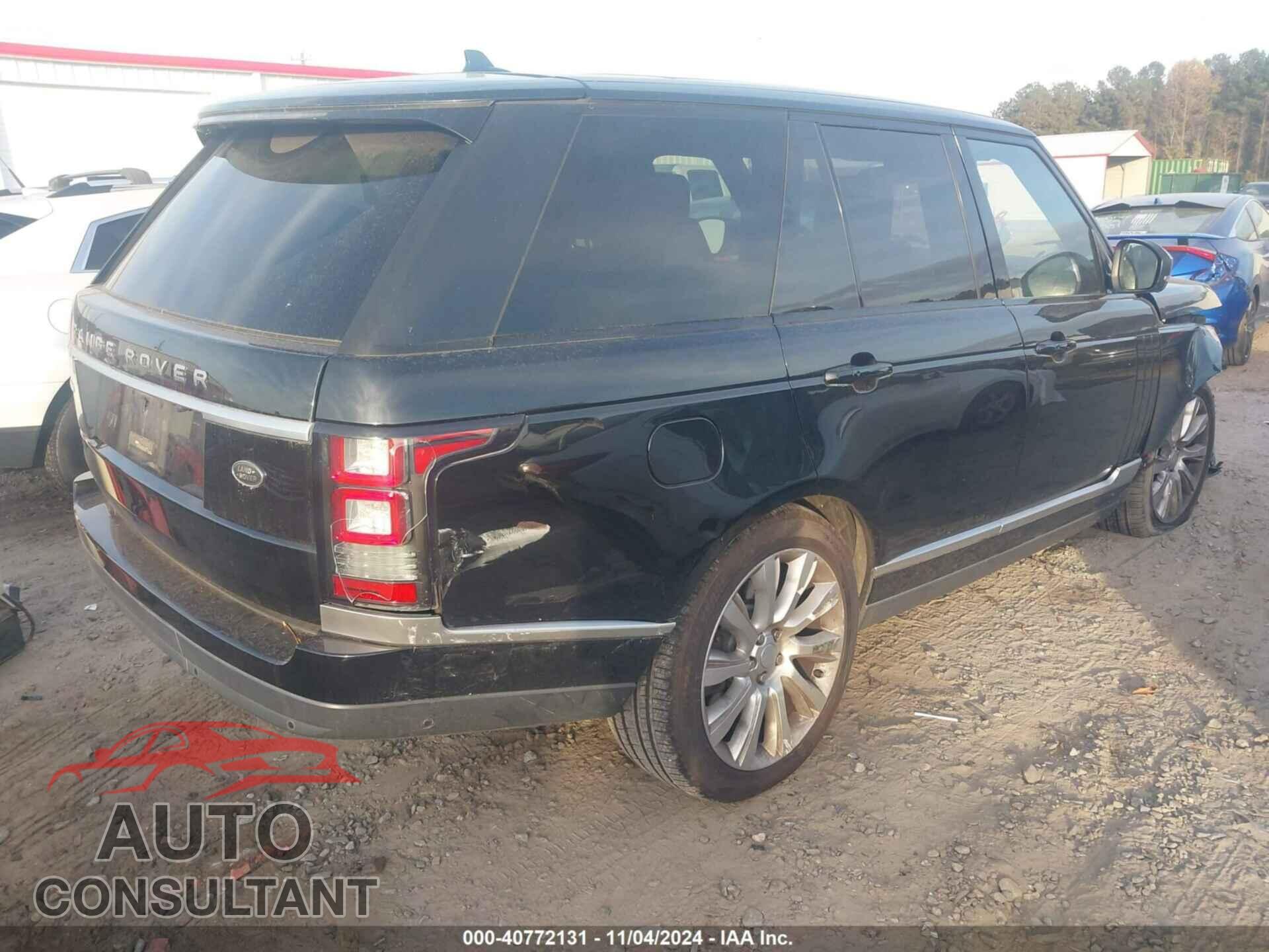 LAND ROVER RANGE ROVER 2016 - SALGS2EF2GA290014