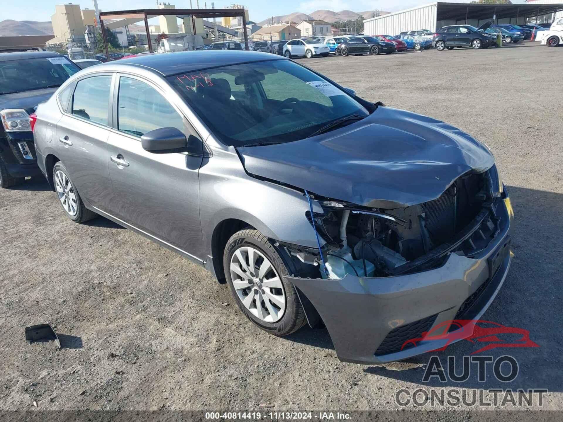 NISSAN SENTRA 2019 - 3N1AB7AP0KY261594