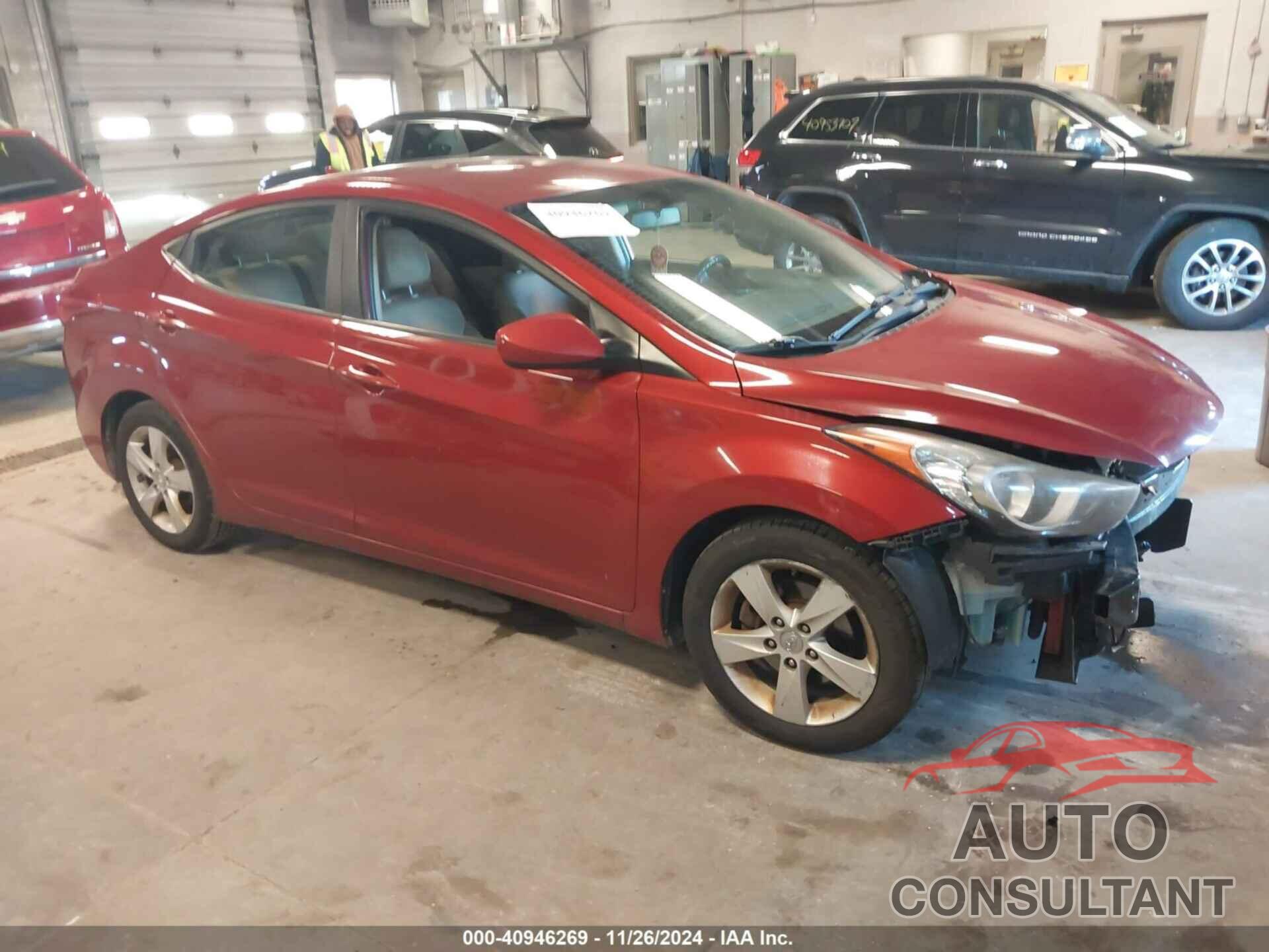 HYUNDAI ELANTRA 2011 - KMHDH4AE4BU111542