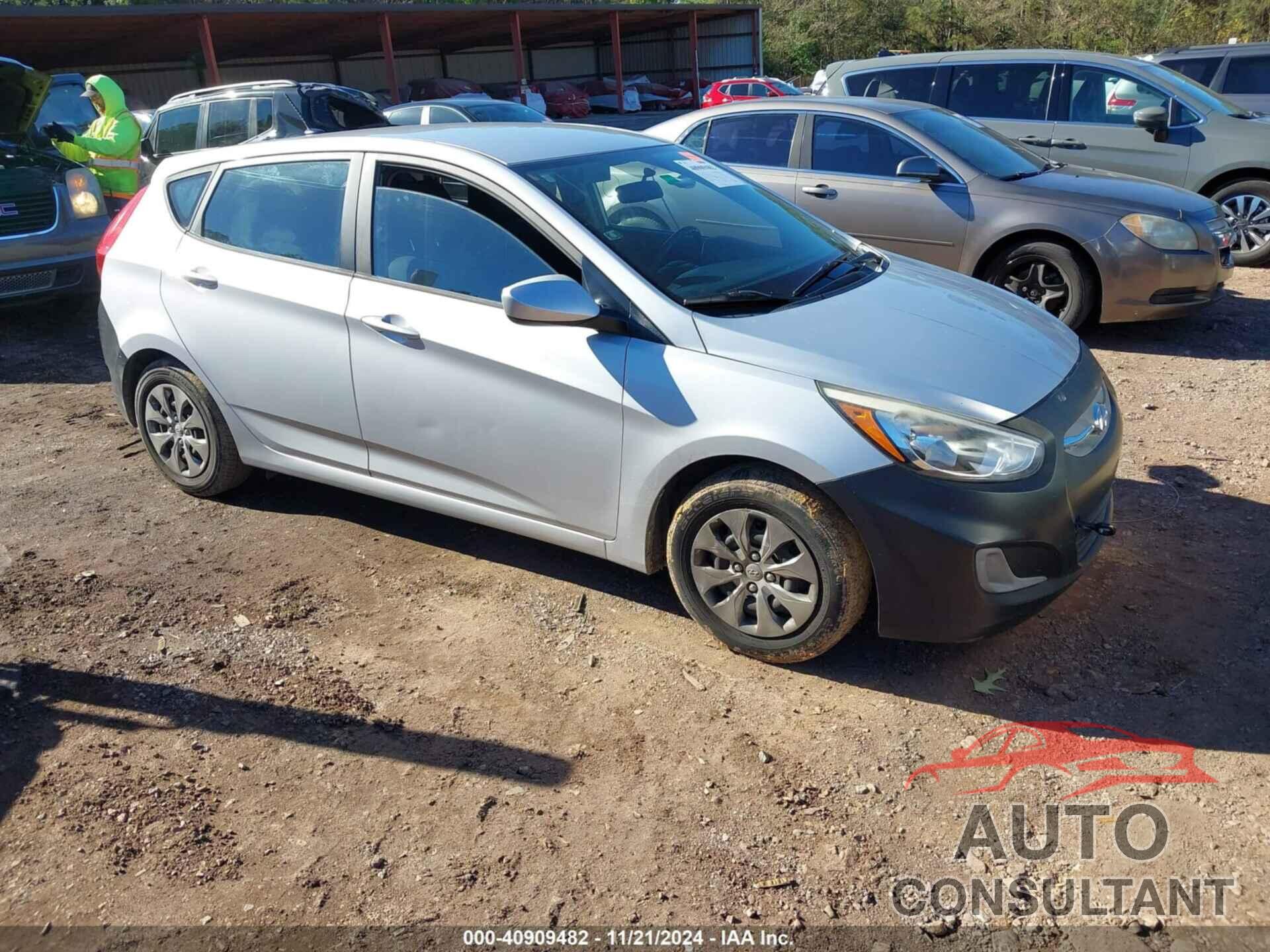 HYUNDAI ACCENT 2016 - KMHCT5AE8GU268286