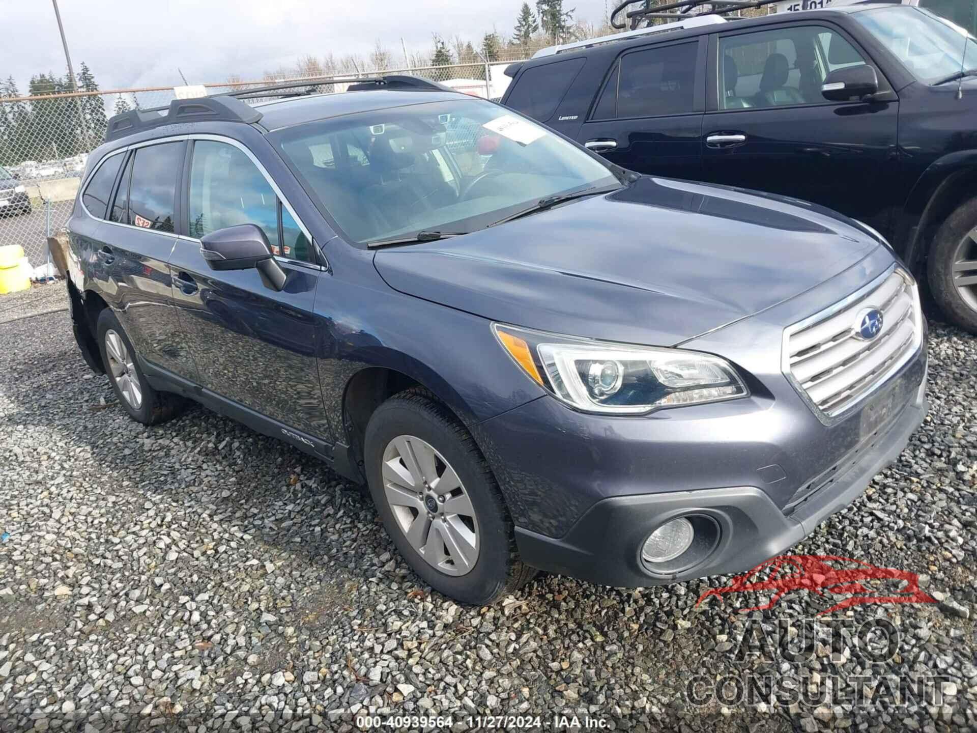 SUBARU OUTBACK 2017 - 4S4BSAFC4H3272681