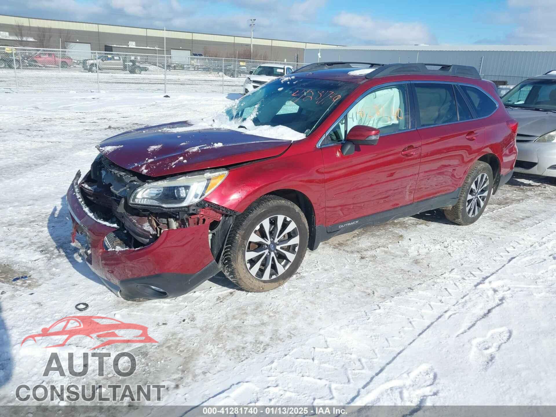 SUBARU OUTBACK 2015 - 4S4BSELC1F3295358
