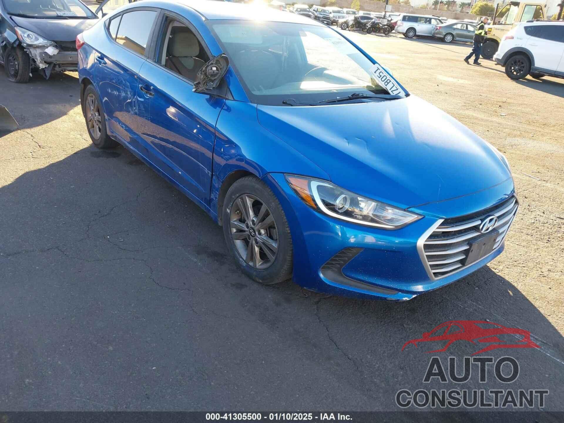 HYUNDAI ELANTRA 2018 - 5NPD84LF3JH295066