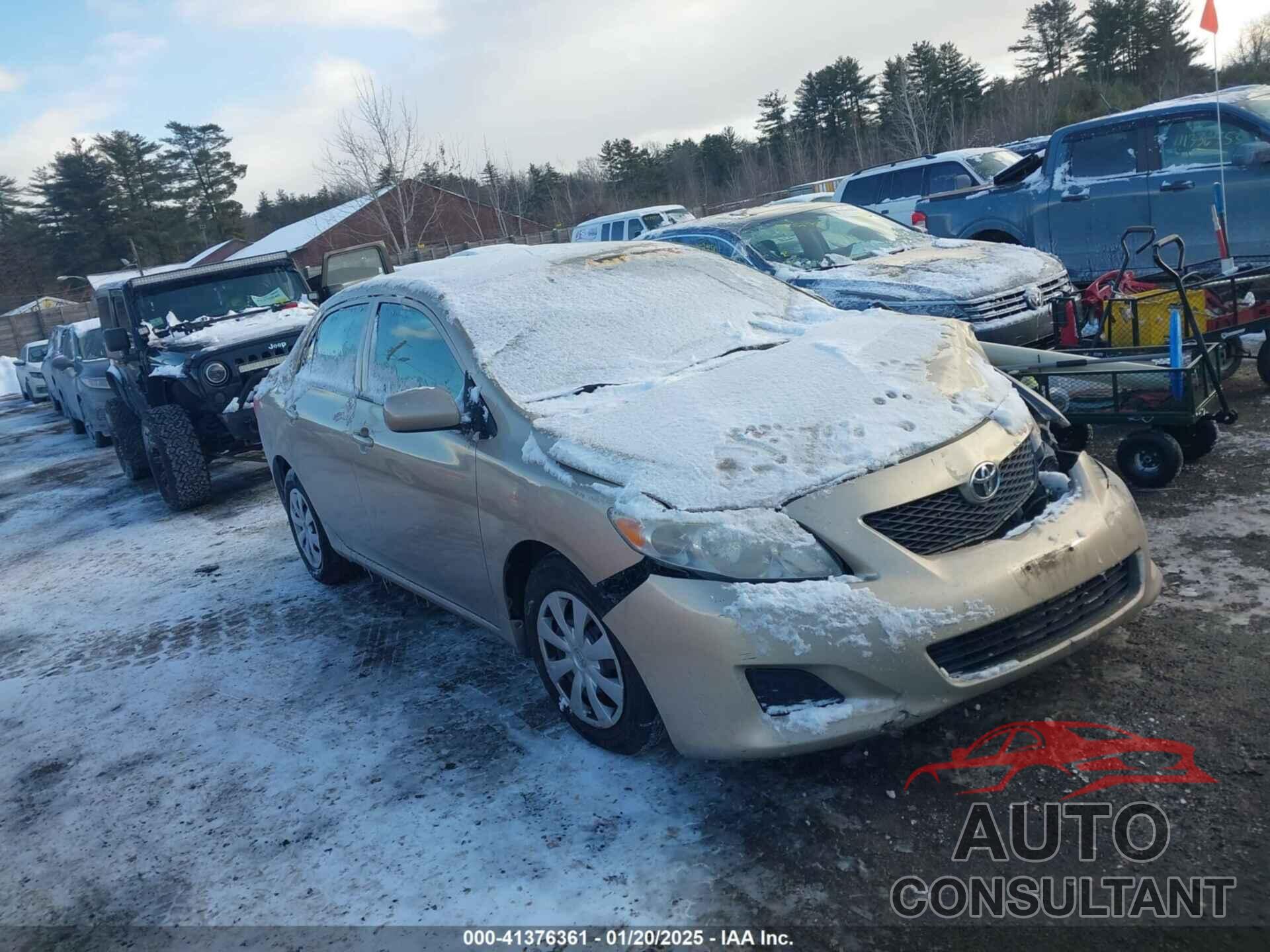 TOYOTA COROLLA 2010 - 1NXBU4EE2AZ307796