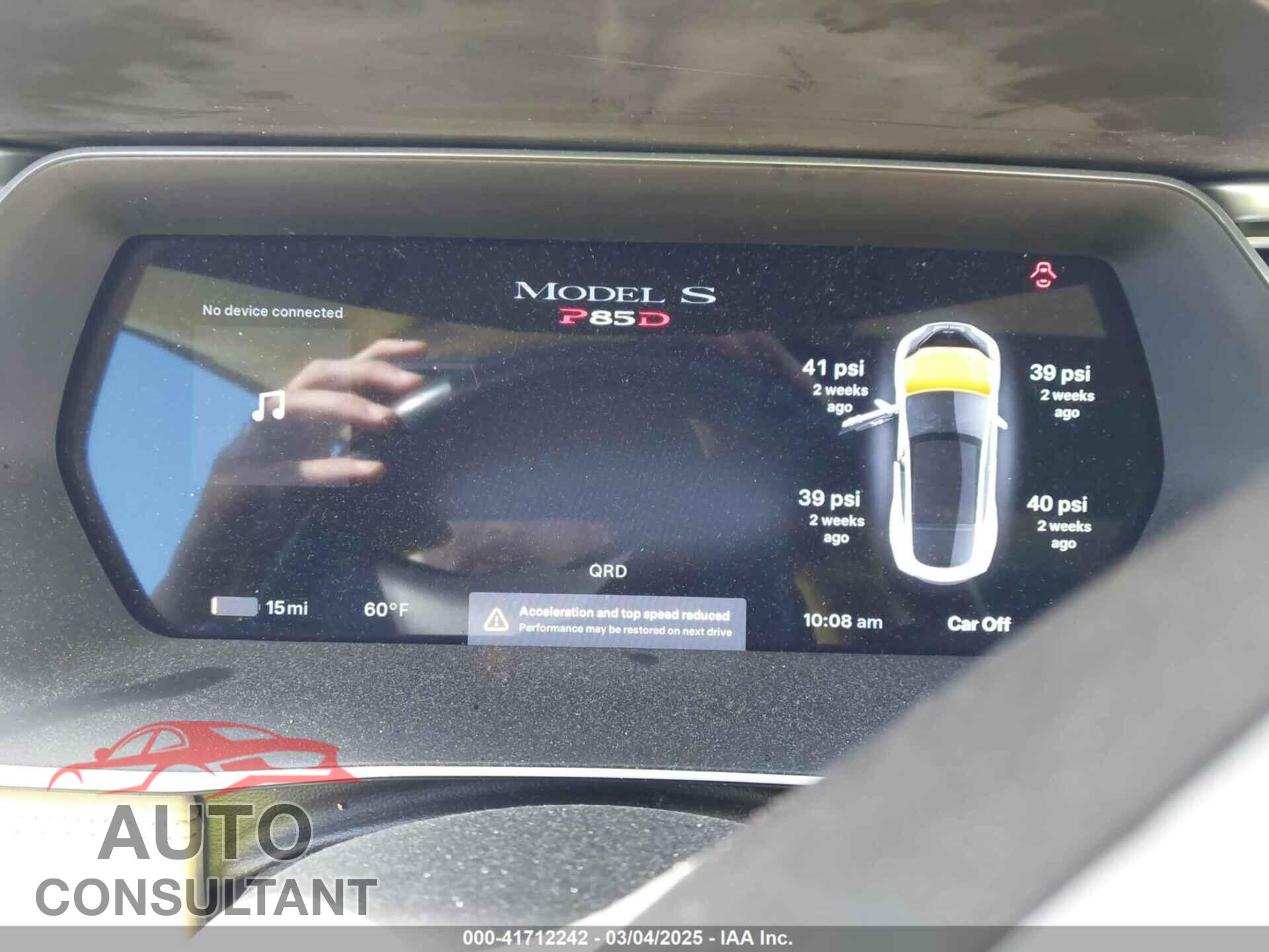 TESLA MODEL S 2015 - 5YJSA1H48FF082038