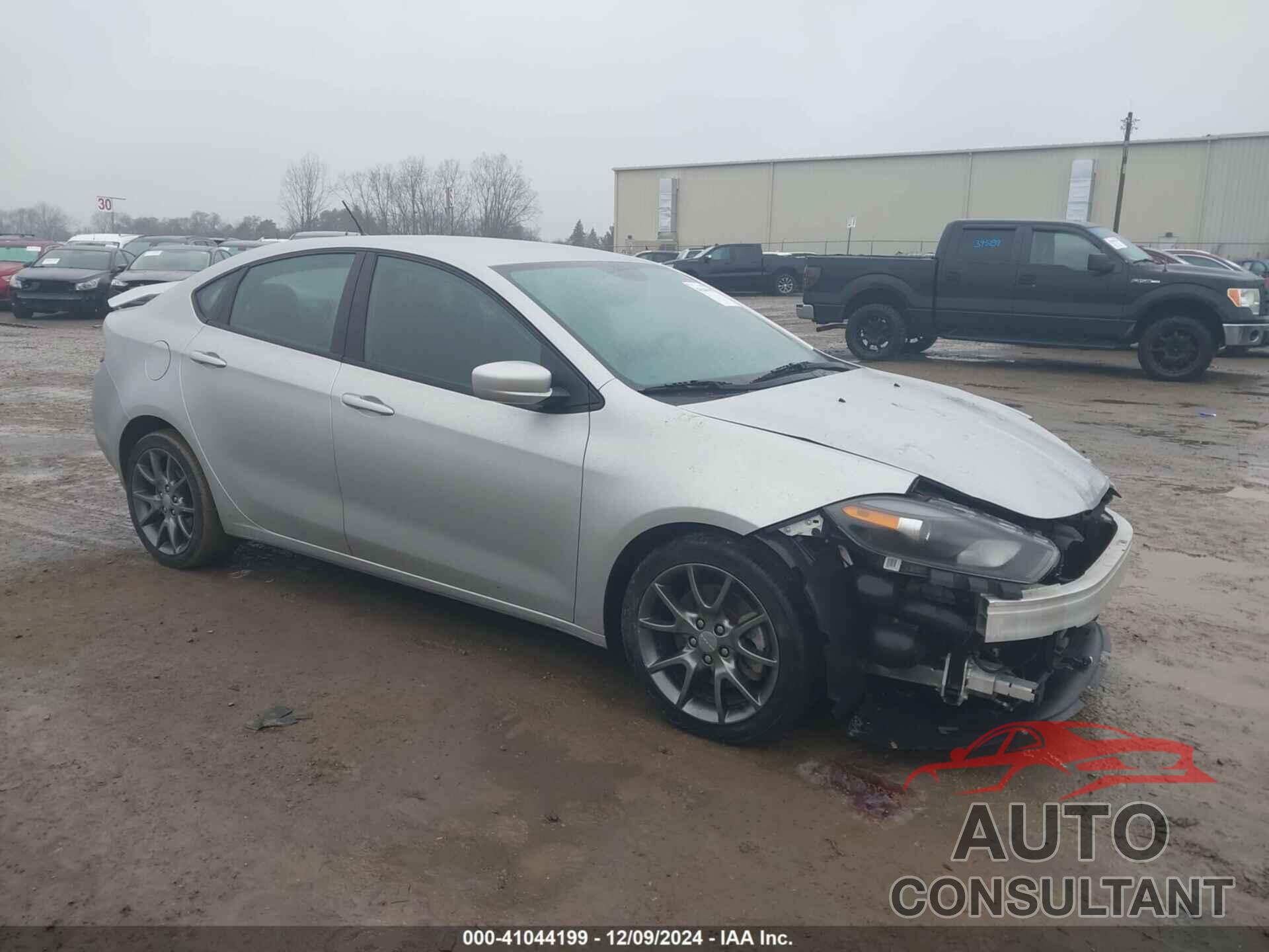 DODGE DART 2013 - 1C3CDFBA8DD300107