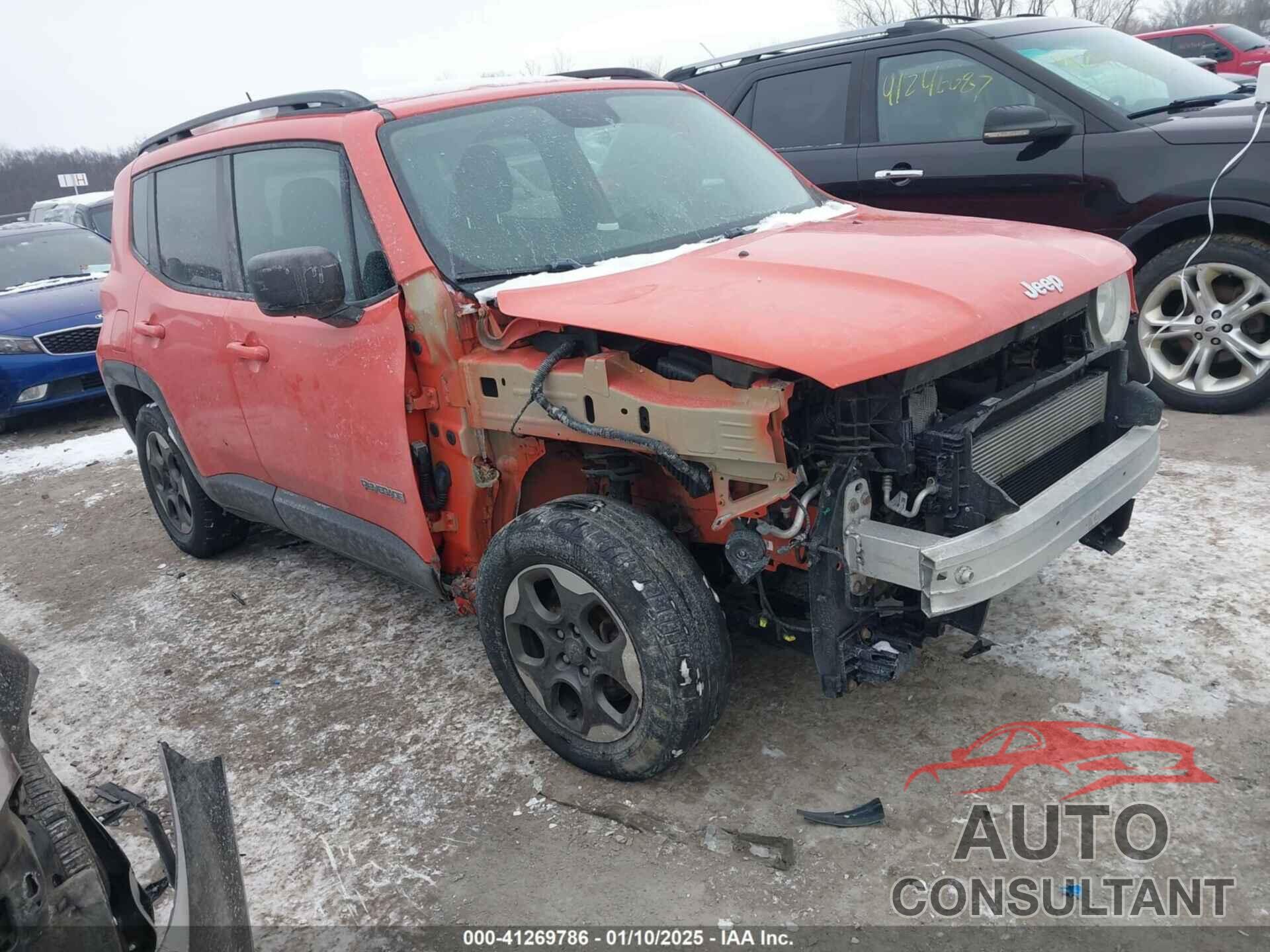 JEEP RENEGADE 2017 - ZACCJAAB4HPE53303