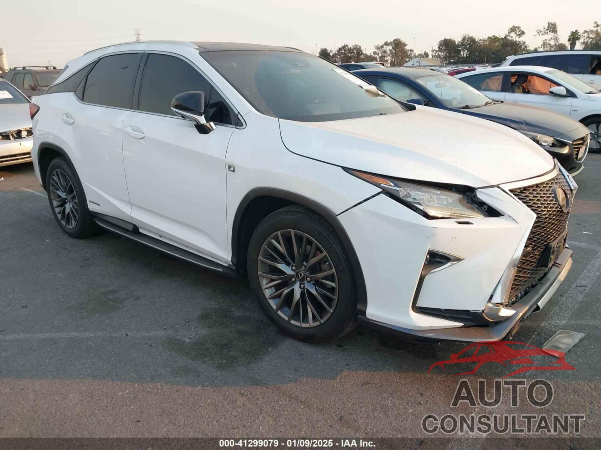 LEXUS RX 450H 2019 - 2T2BGMCAXKC036573