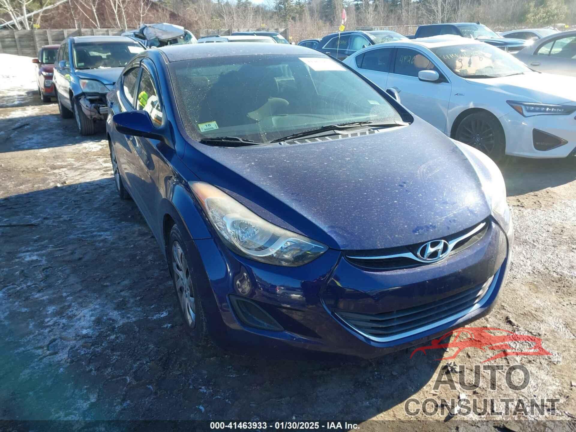 HYUNDAI ELANTRA 2013 - 5NPDH4AE0DH229248