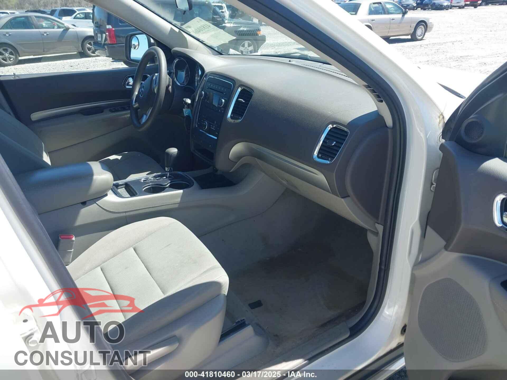 DODGE DURANGO 2011 - 1D4RD2GG6BC618325
