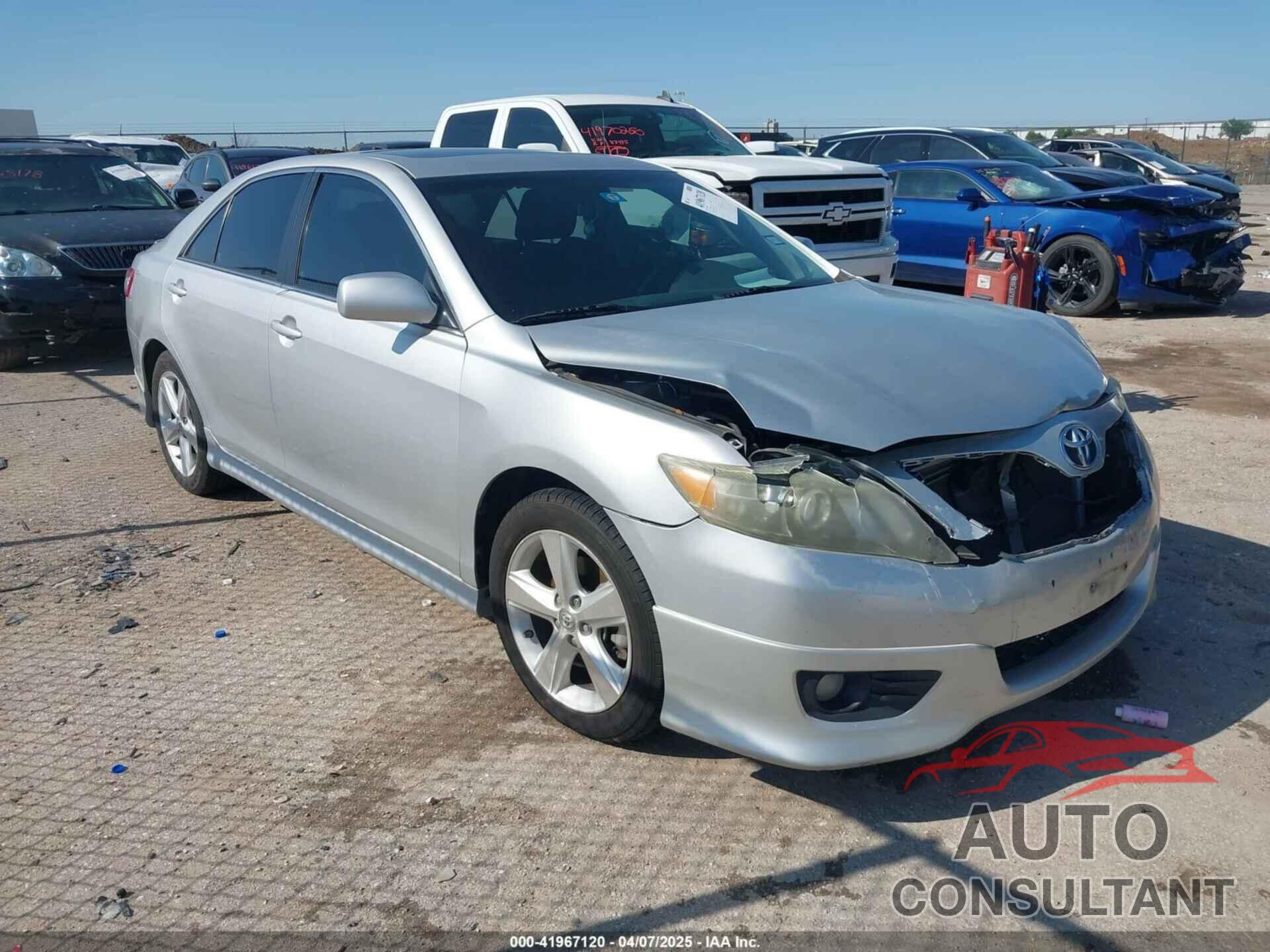 TOYOTA CAMRY 2010 - 4T1BF3EK1AU095001