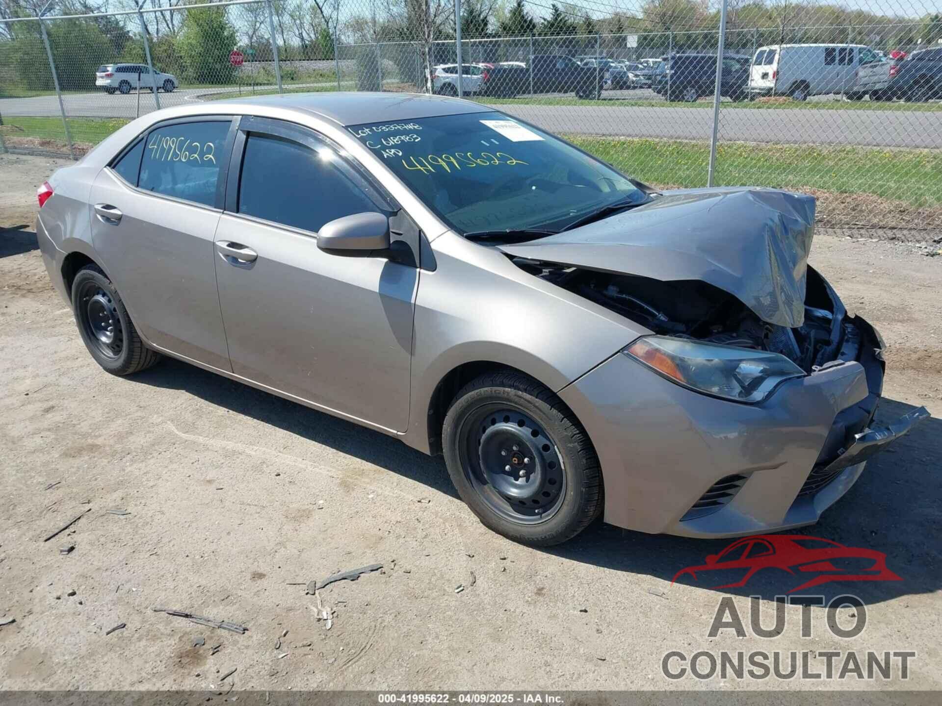 TOYOTA COROLLA 2015 - 2T1BURHE3FC389376