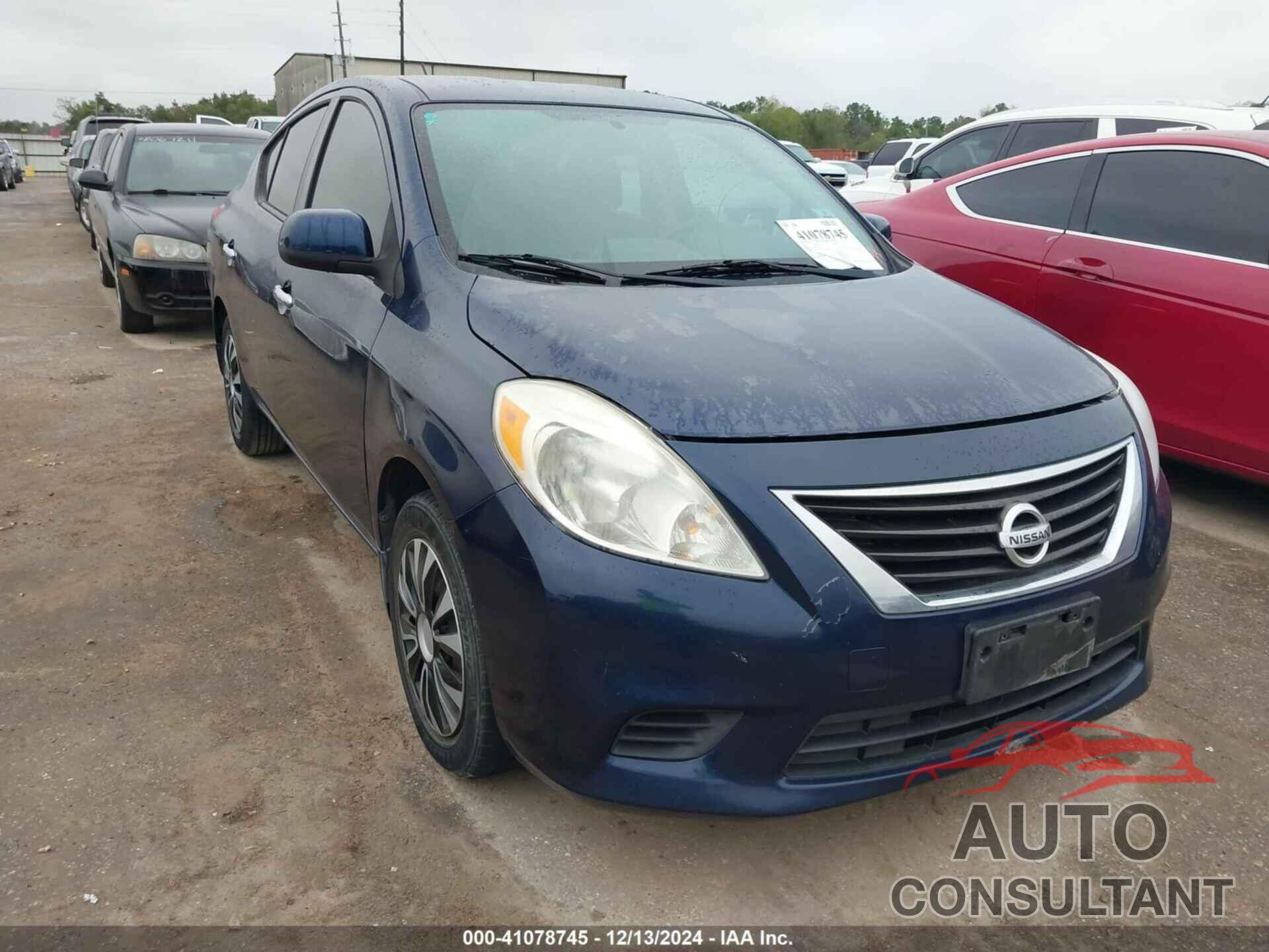 NISSAN VERSA 2013 - 3N1CN7AP8DL831275