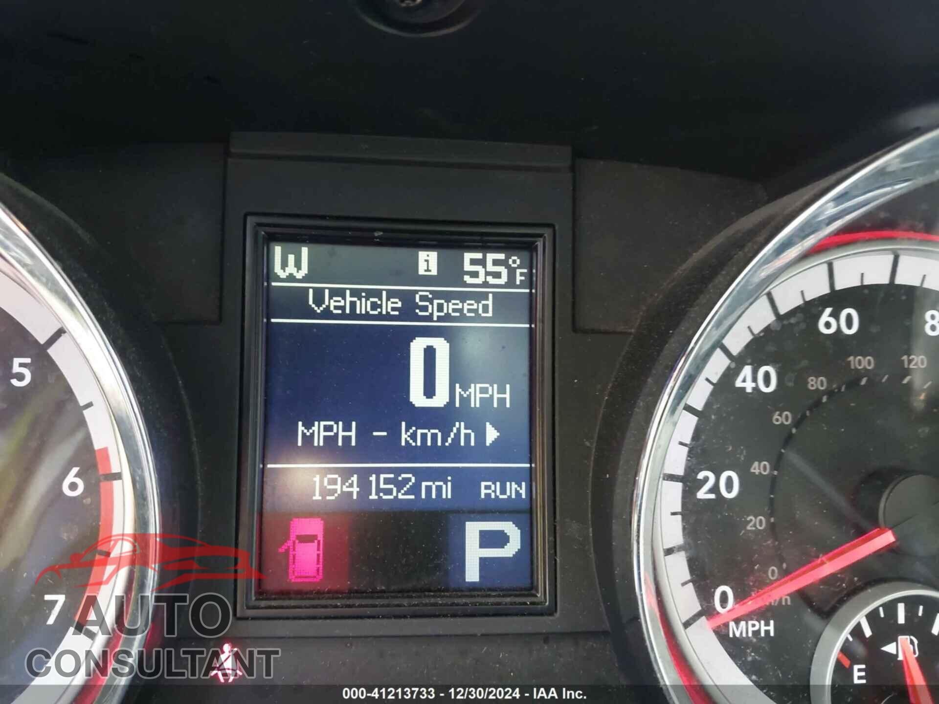 DODGE DURANGO 2012 - 1C4SDJDT5CC182904