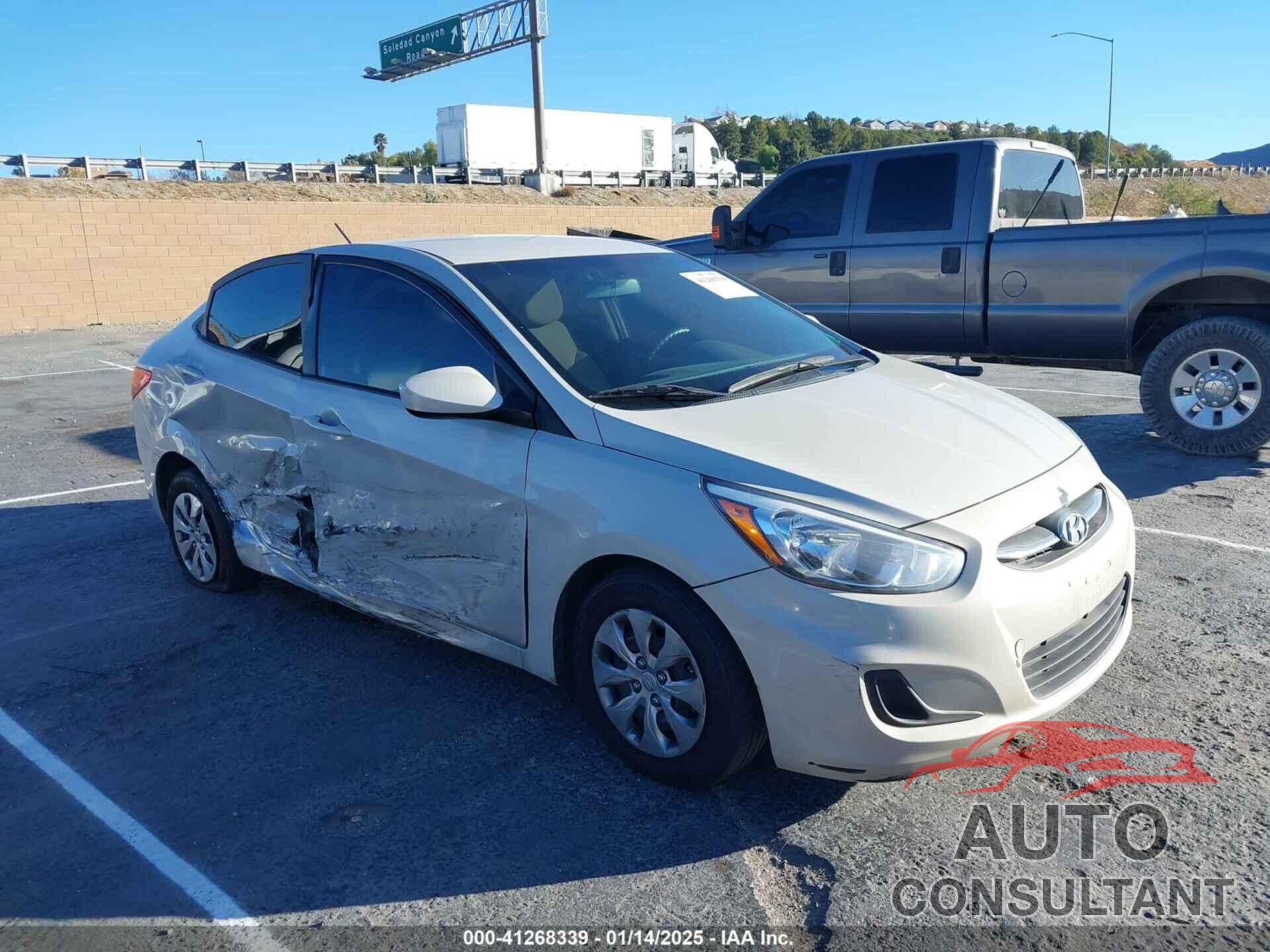 HYUNDAI ACCENT 2017 - KMHCT4AE0HU262347