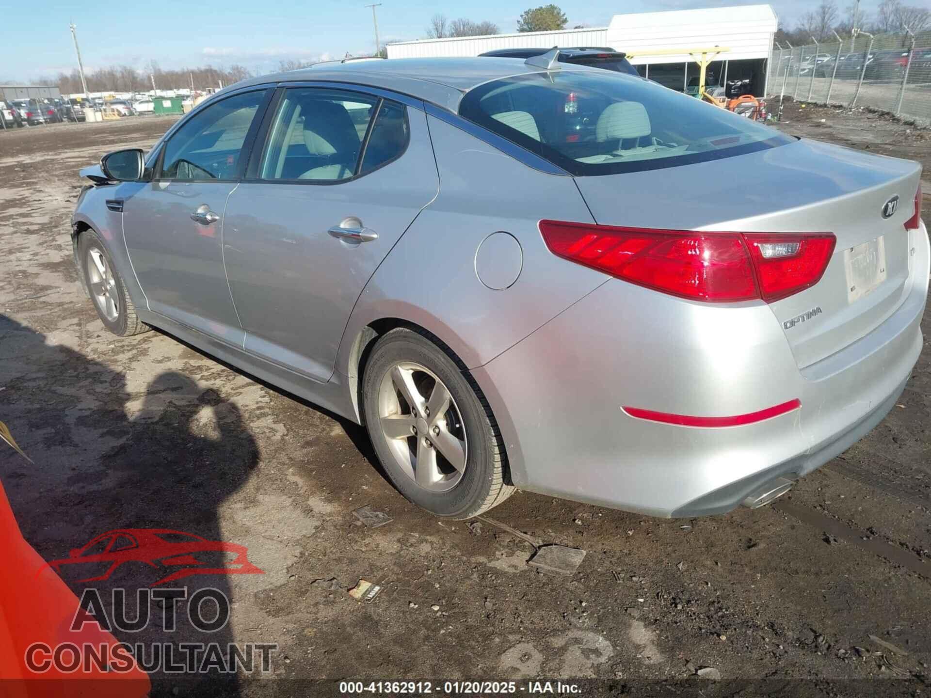KIA OPTIMA 2014 - KNAGM4A76E5458350