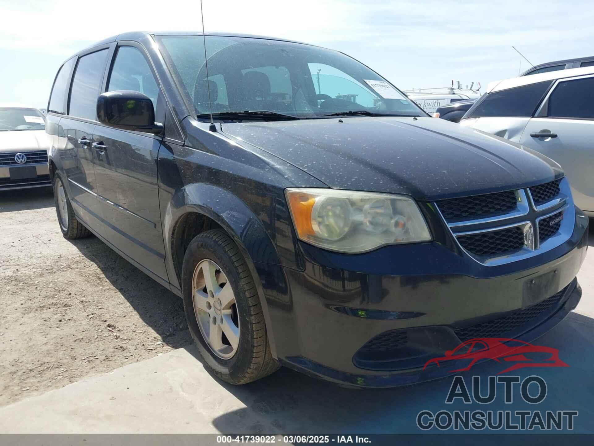 DODGE GRAND CARAVAN 2012 - 2C4RDGCG9CR274899