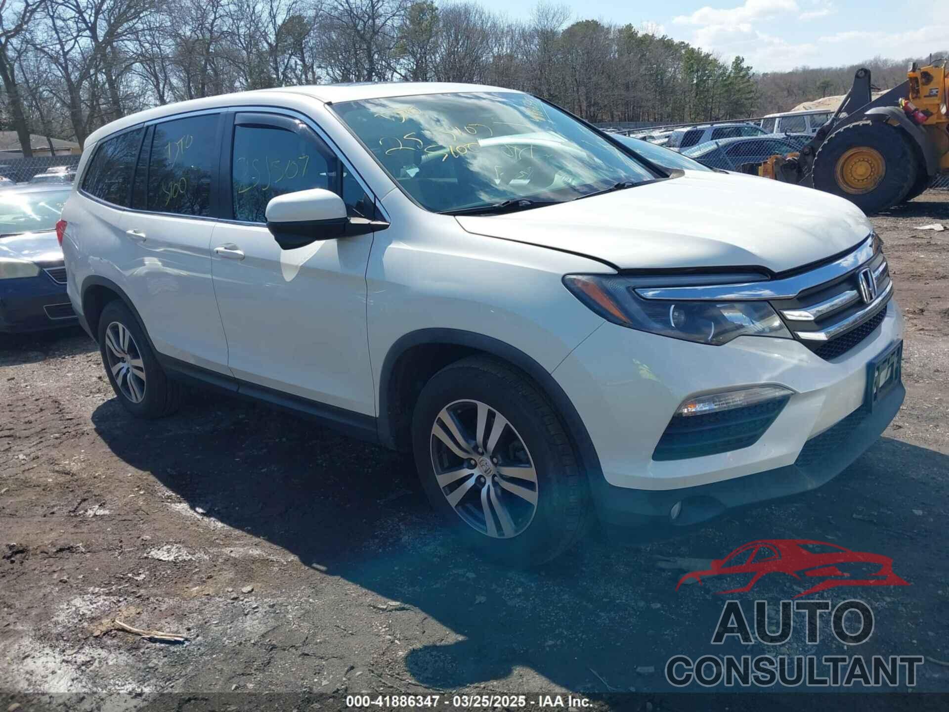 HONDA PILOT 2016 - 5FNYF6H54GB093976