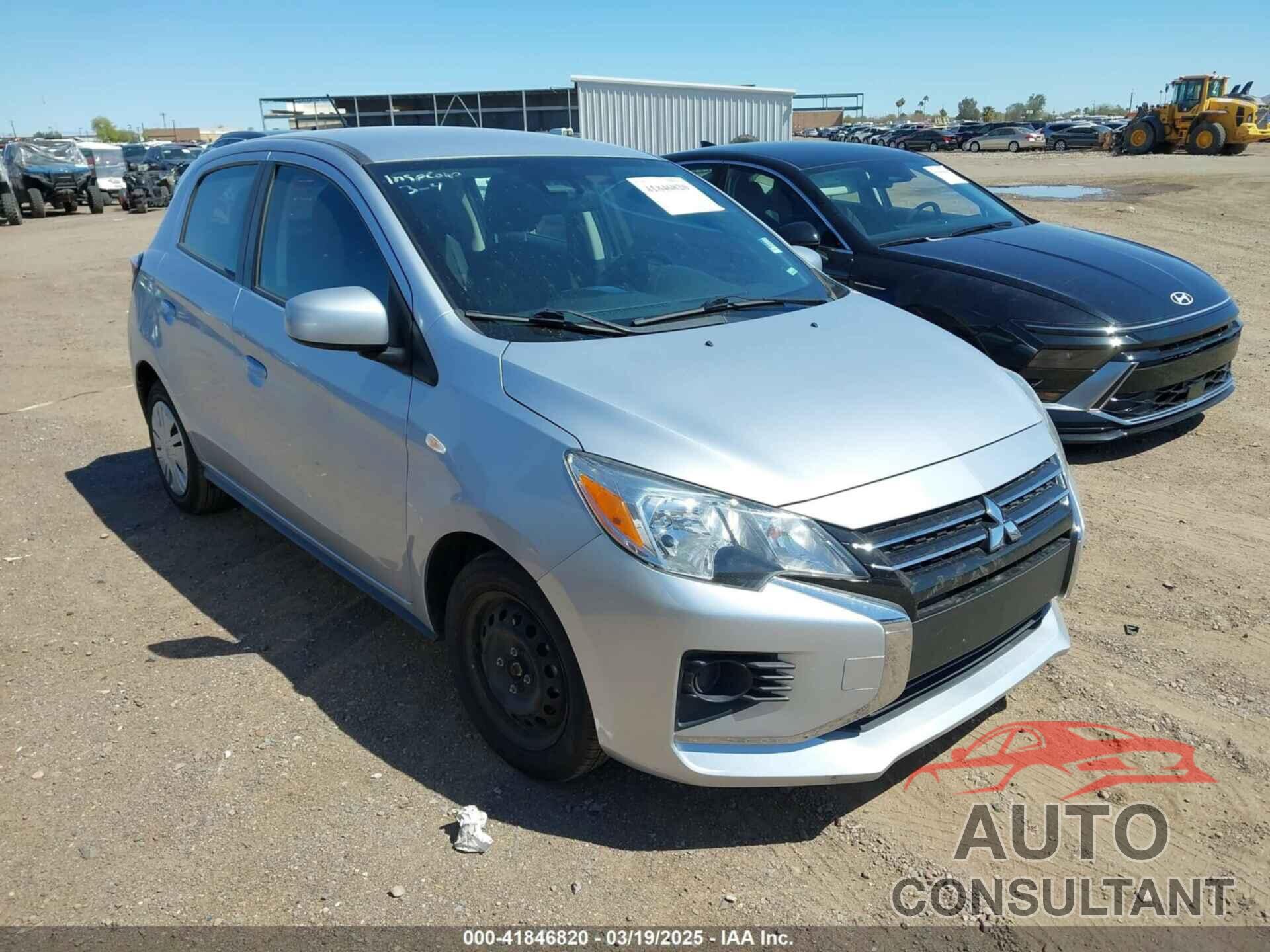 MITSUBISHI MIRAGE 2021 - ML32AUHJ1MH005664