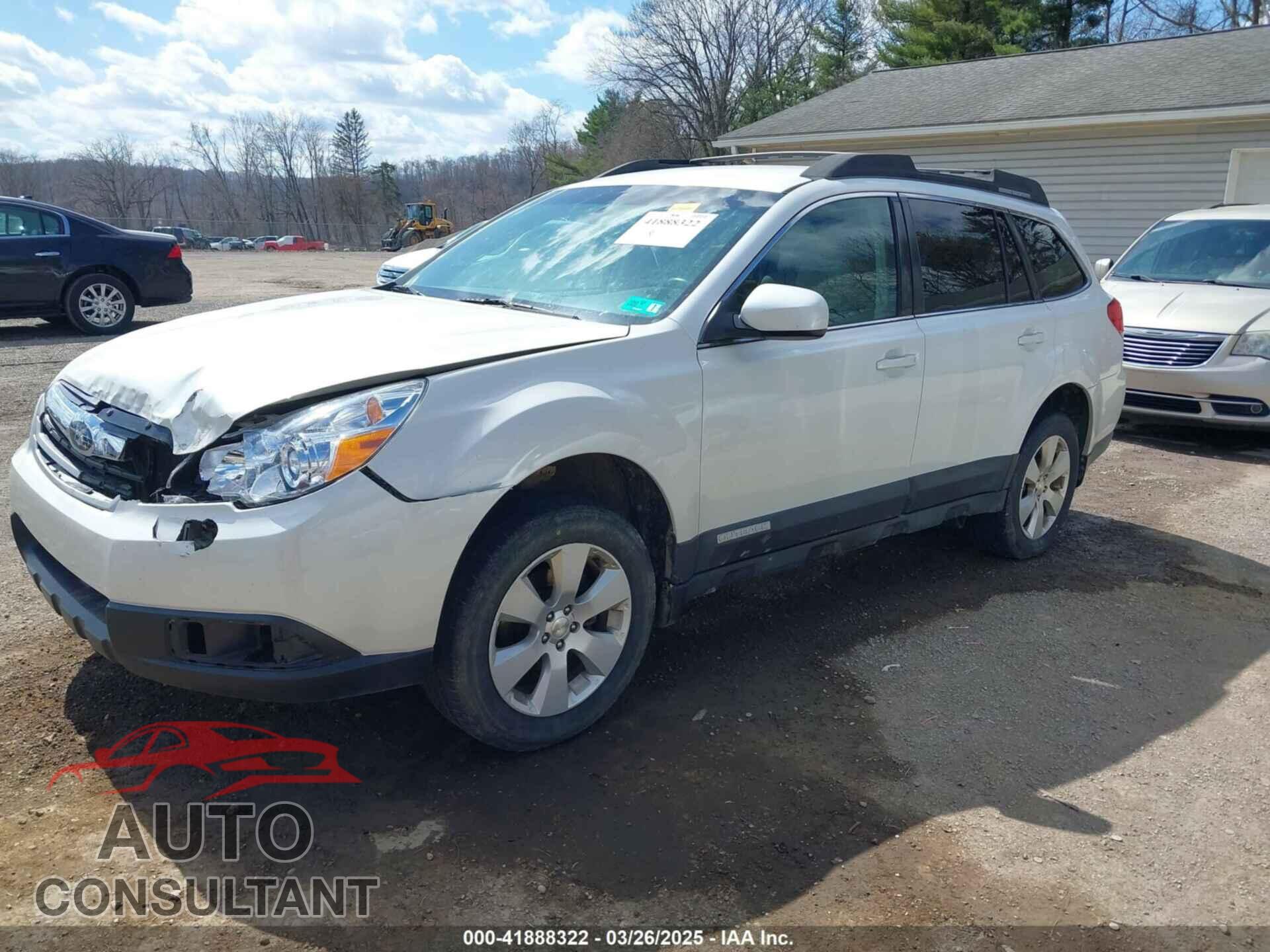 SUBARU OUTBACK 2011 - 4S4BRCCC6B3442381