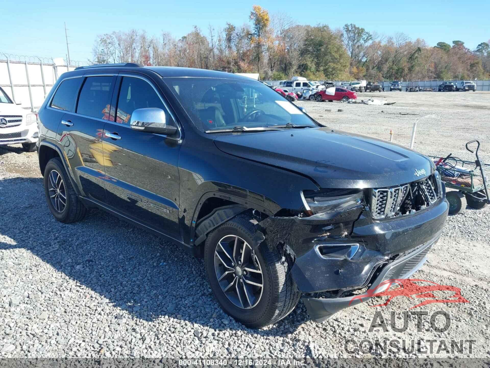 JEEP GRAND CHEROKEE 2017 - 1C4RJEBGXHC765724
